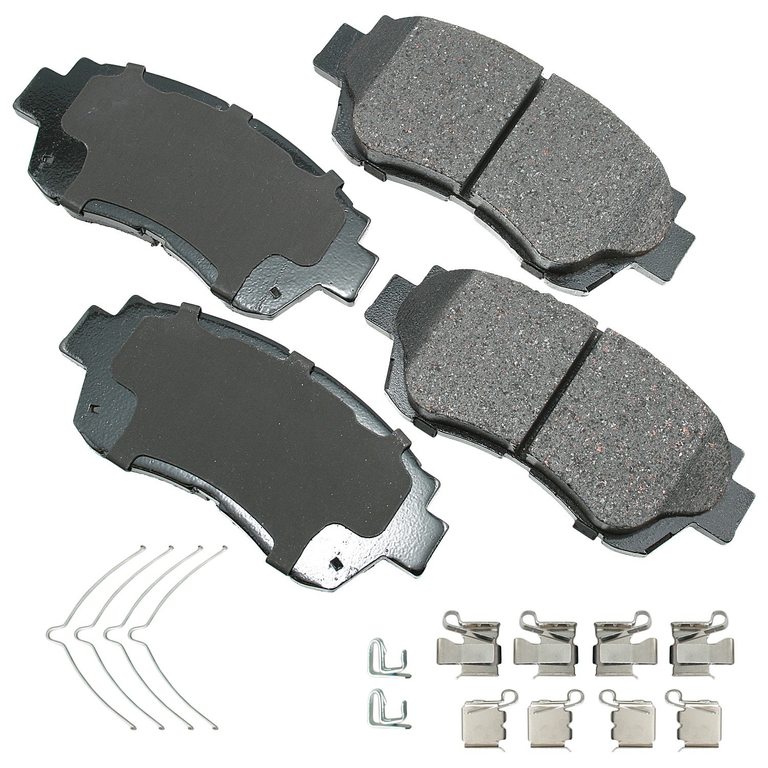 Akebono ProACT Ultra Premium Ceramic Disc Brake Pad Kit
