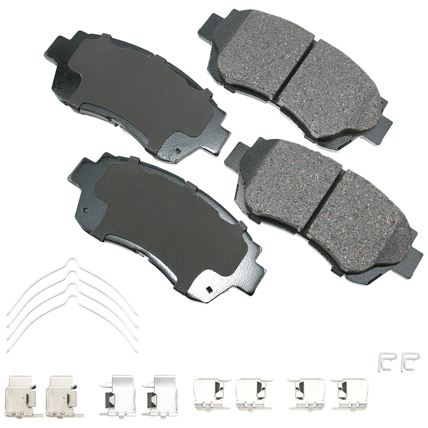 Akebono ProACT Ultra Premium Ceramic Disc Brake Pad Kit