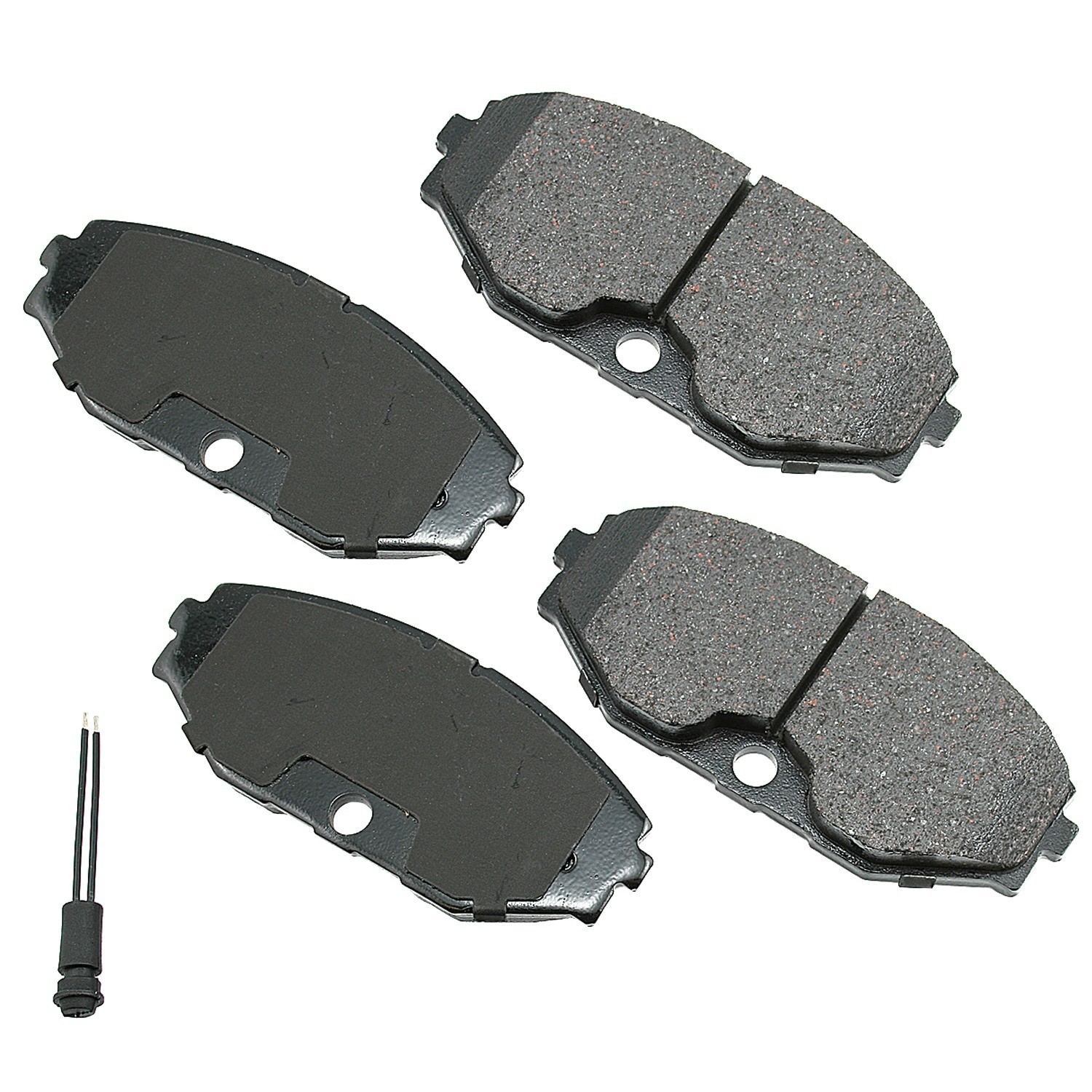 Akebono ProACT Ultra Premium Ceramic Disc Brake Pad Kit