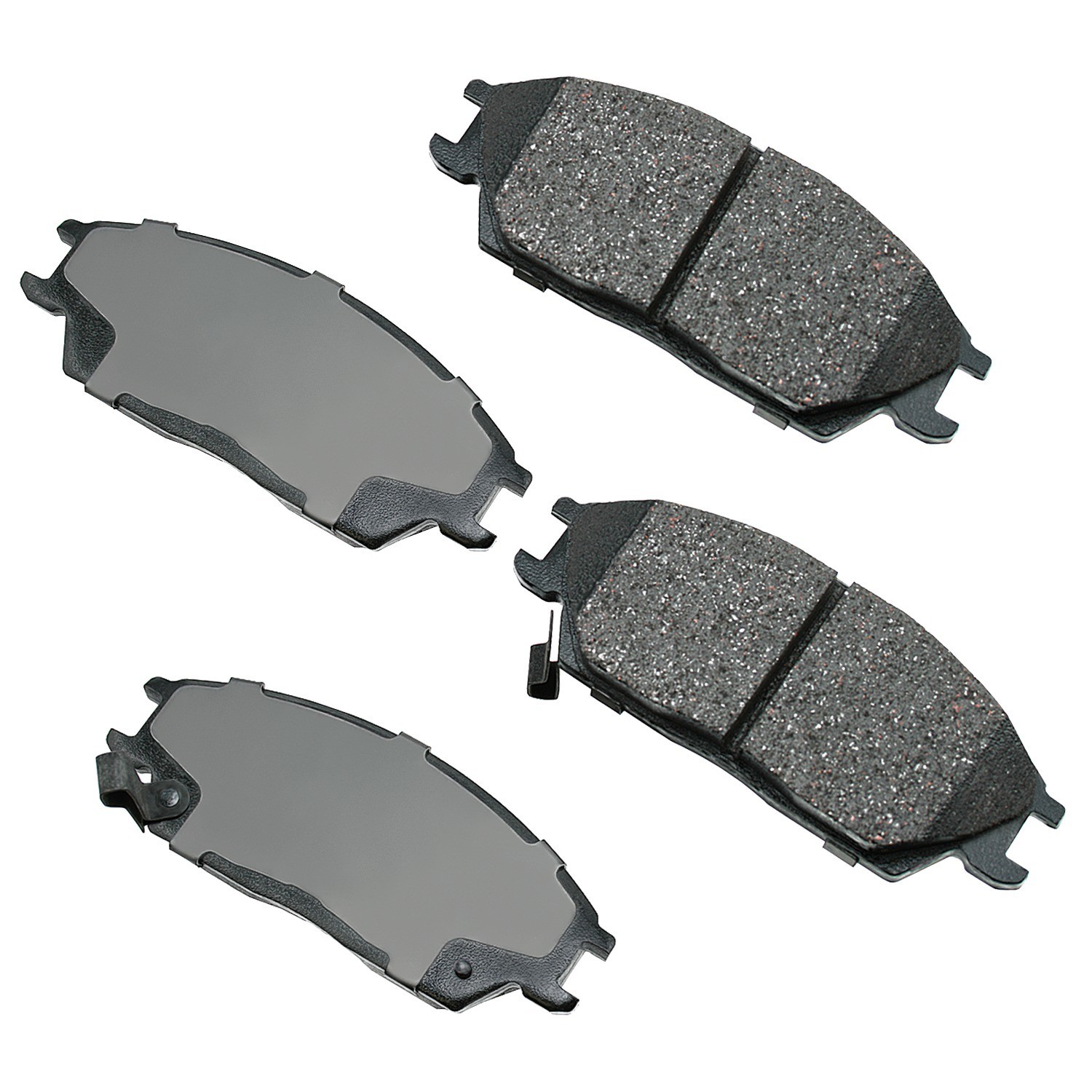 Akebono ProACT Ultra Premium Ceramic Disc Brake Pad Kit