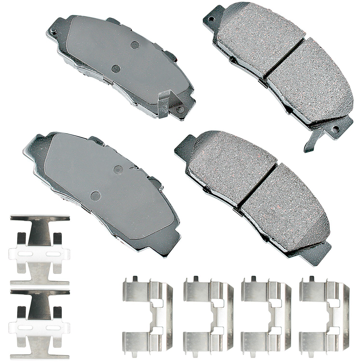 Akebono ProACT Ultra Premium Ceramic Disc Brake Pad Kit