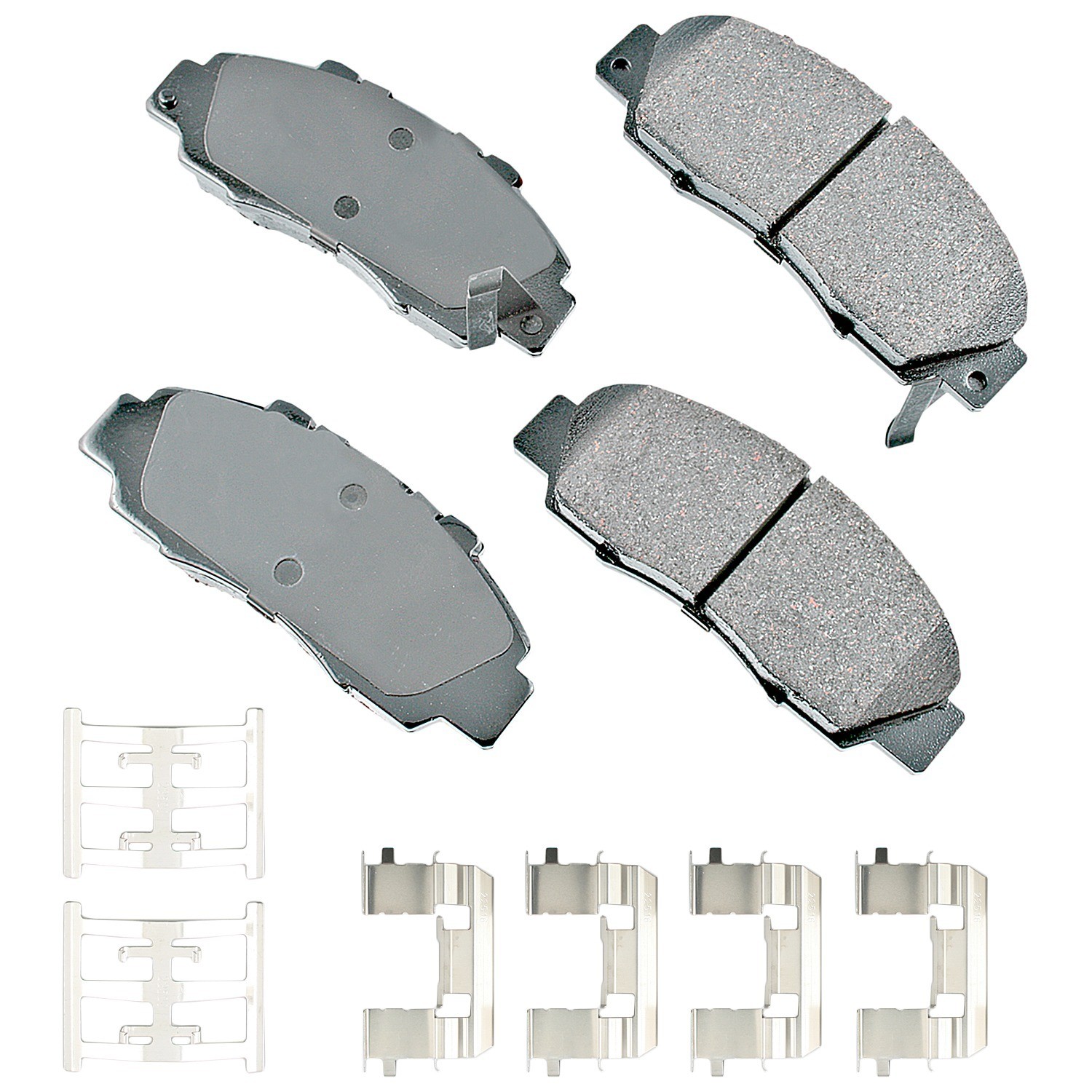Akebono ProACT Ultra Premium Ceramic Disc Brake Pad Kit