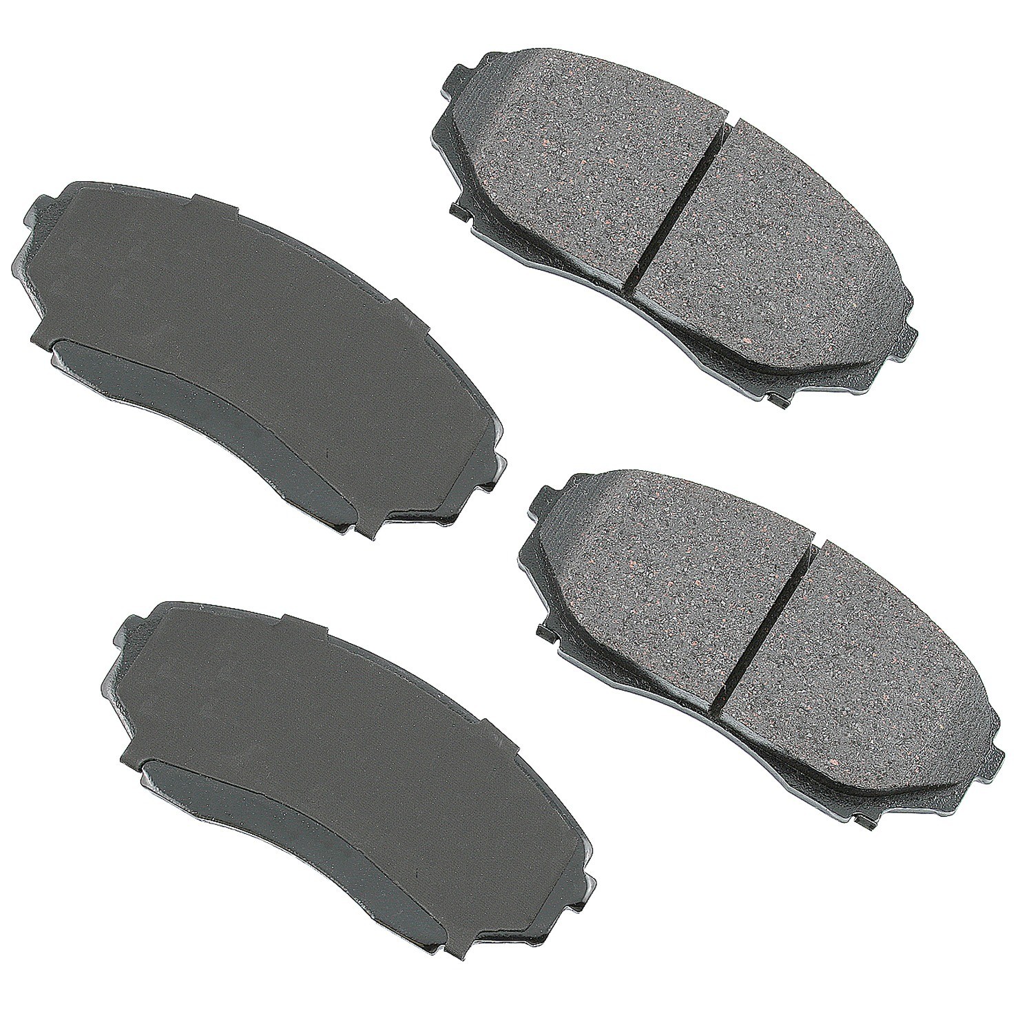 Akebono ProACT Ultra Premium Ceramic Disc Brake Pad Kit
