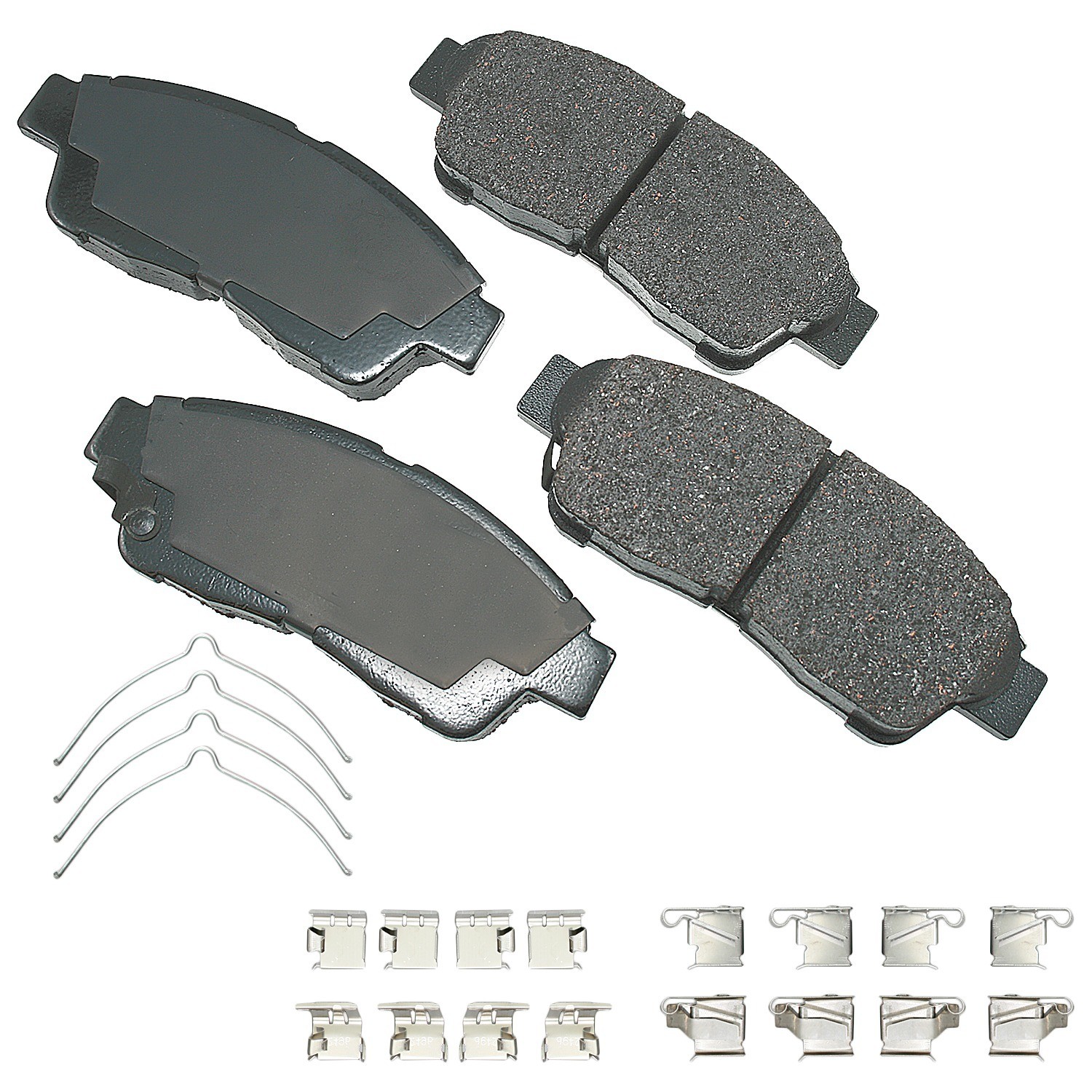 Akebono ProACT Ultra Premium Ceramic Disc Brake Pad Kit