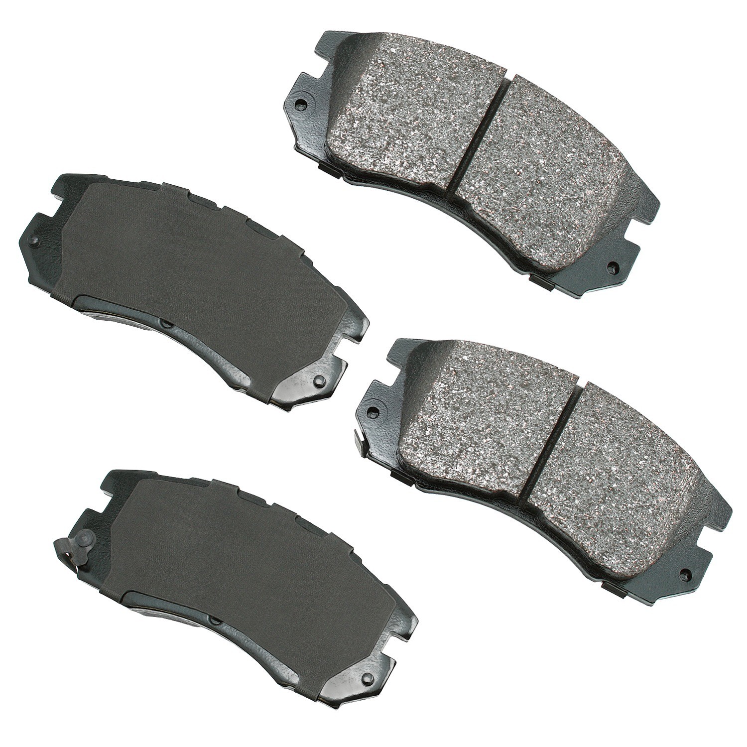 Akebono ProACT Ultra Premium Ceramic Disc Brake Pad Kit