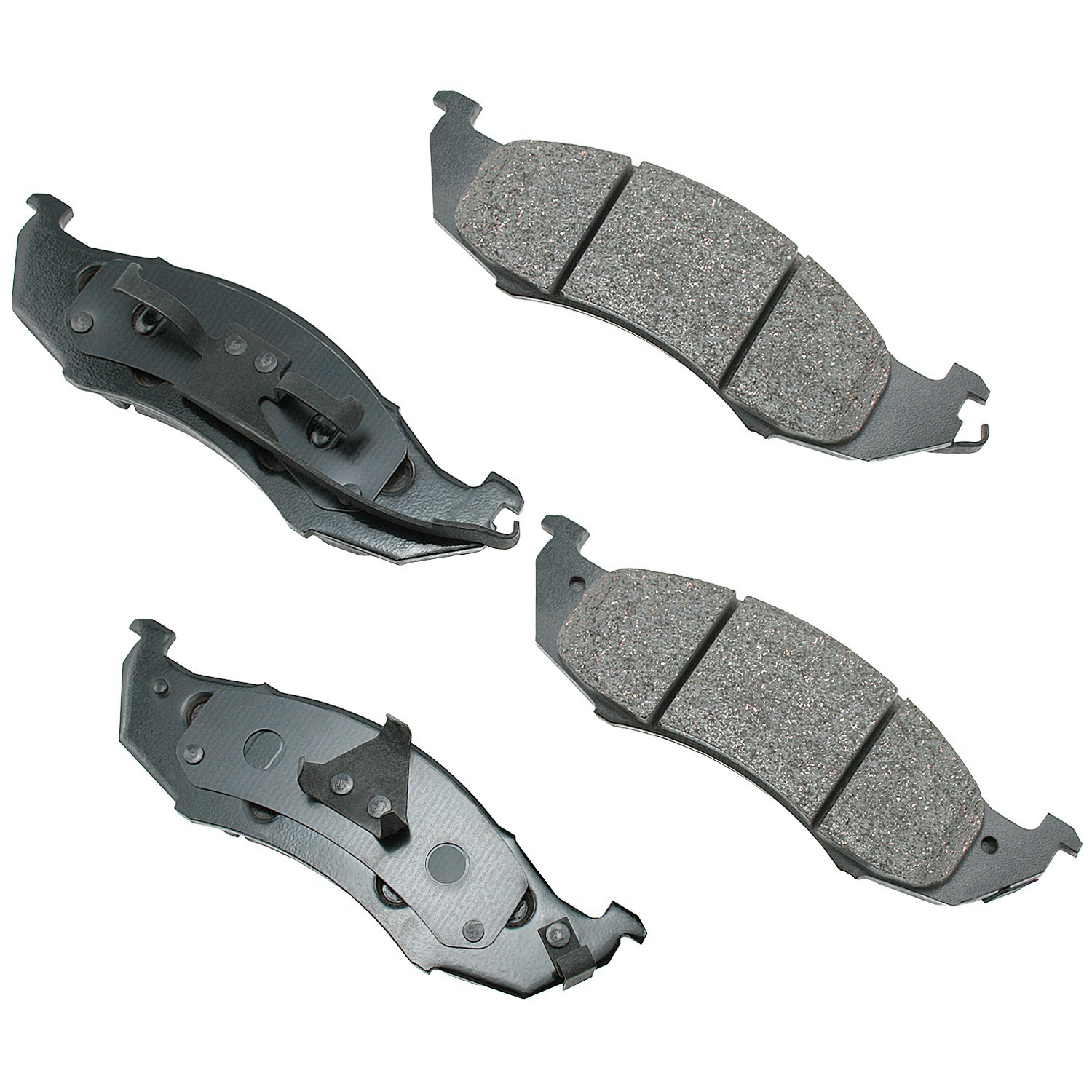 Akebono ProACT Ultra Premium Ceramic Disc Brake Pad Kit