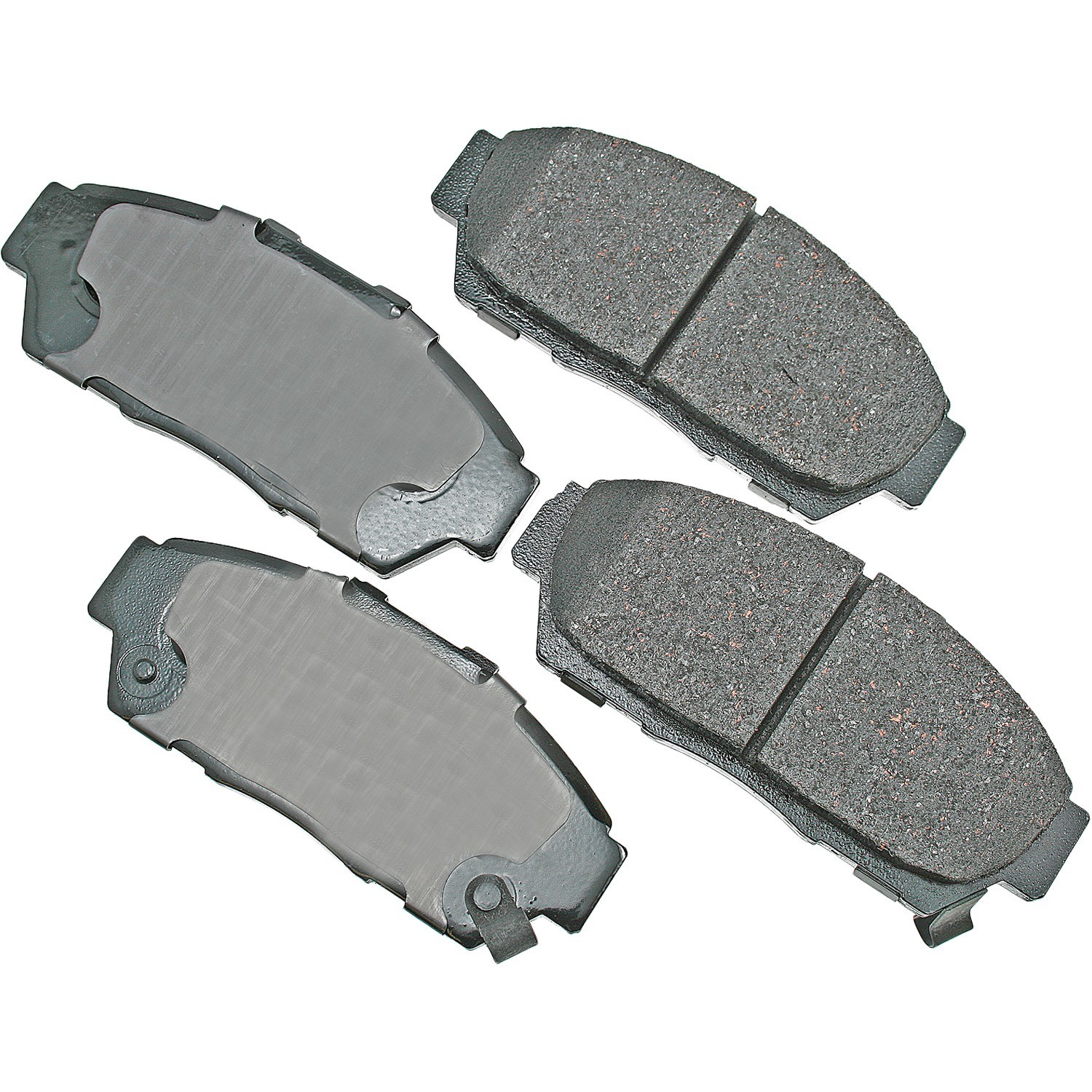 Akebono ProACT Ultra Premium Ceramic Disc Brake Pad Kit