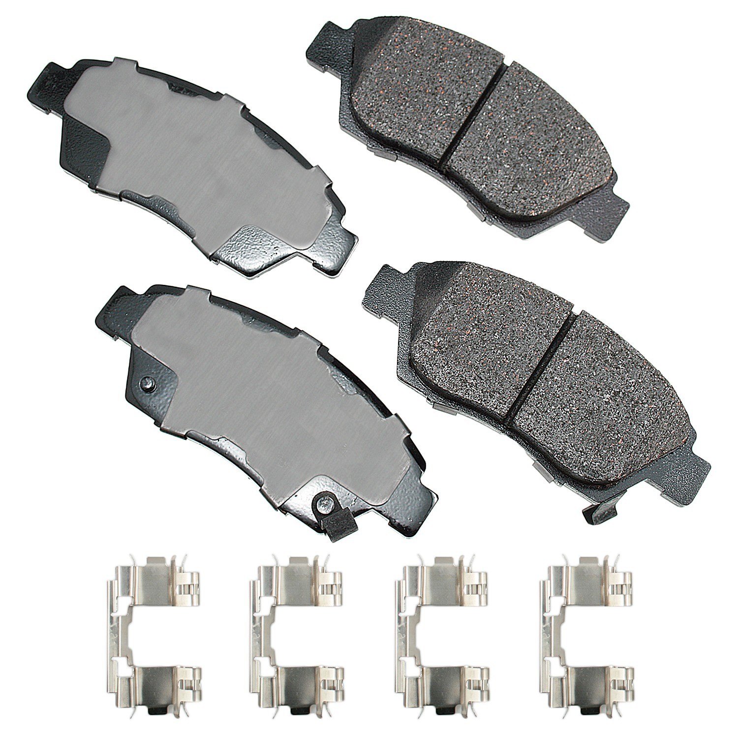 Akebono ProACT Ultra Premium Ceramic Disc Brake Pad Kit