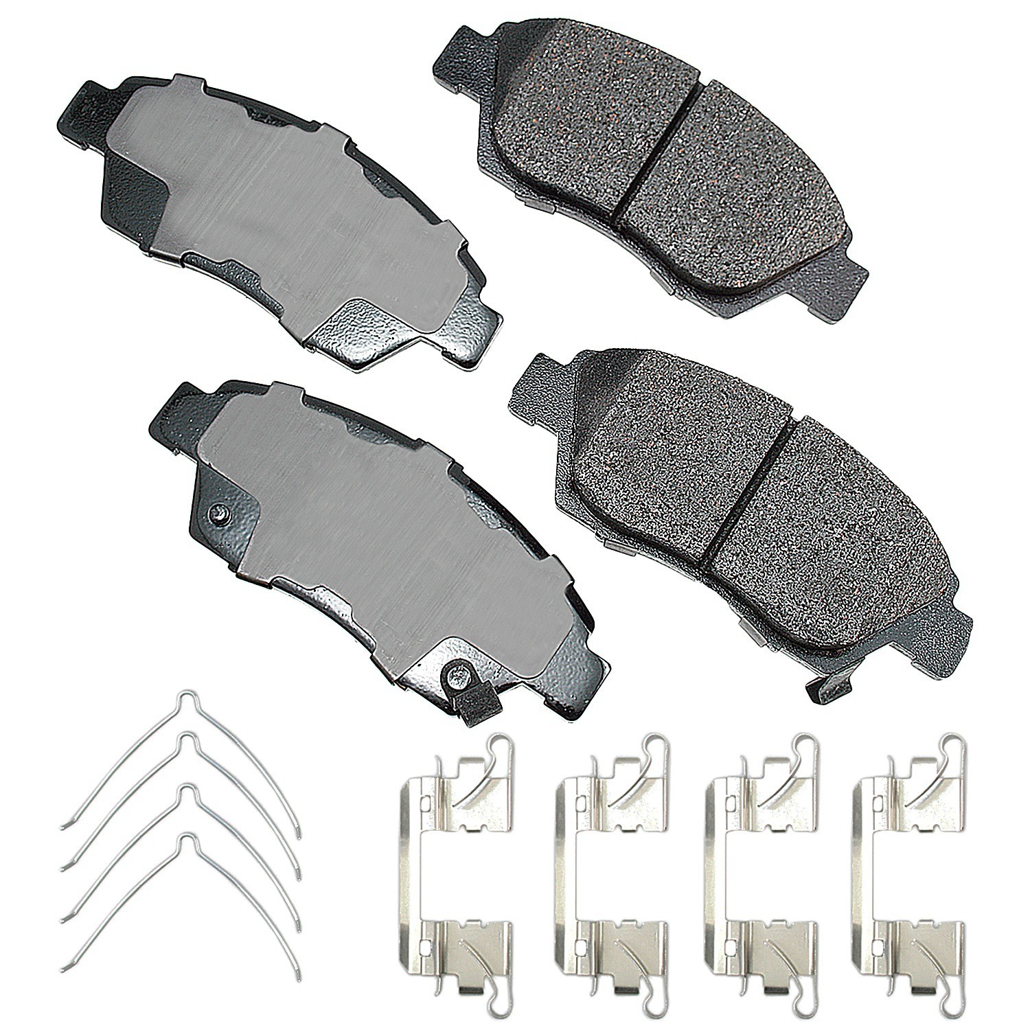 Akebono ProACT Ultra Premium Ceramic Disc Brake Pad Kit