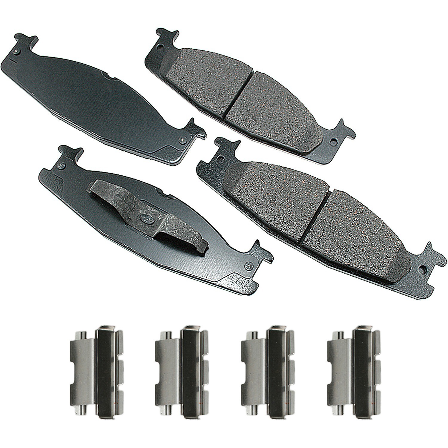Akebono ProACT Ultra Premium Ceramic Disc Brake Pad Kit