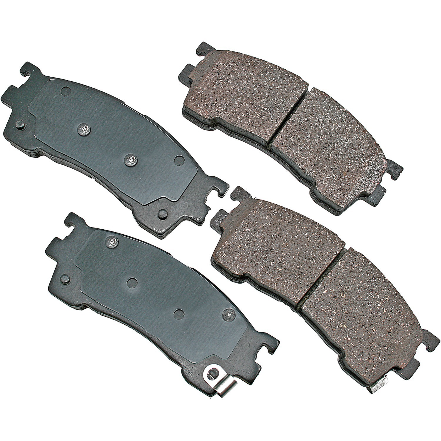 Akebono ProACT Ultra Premium Ceramic Disc Brake Pad Kit
