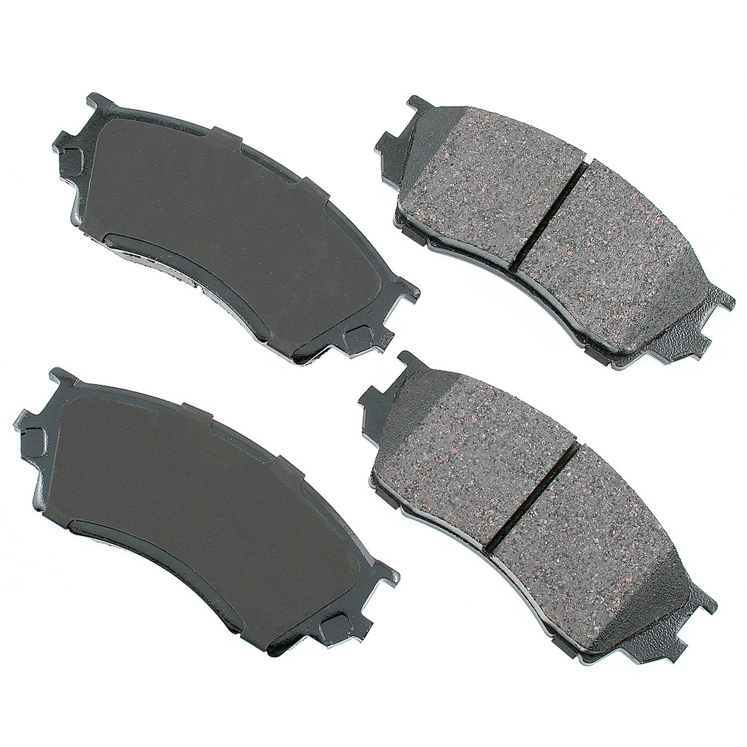 Akebono ProACT Ultra Premium Ceramic Disc Brake Pad Kit