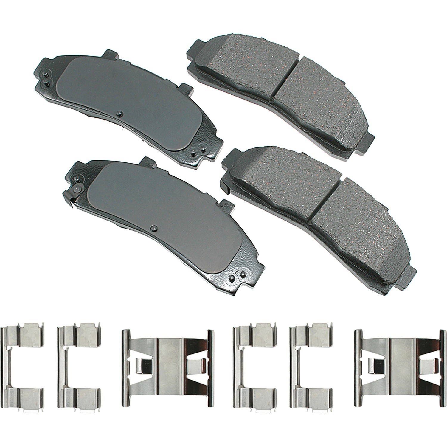 Akebono ProACT Ultra Premium Ceramic Disc Brake Pad Kit