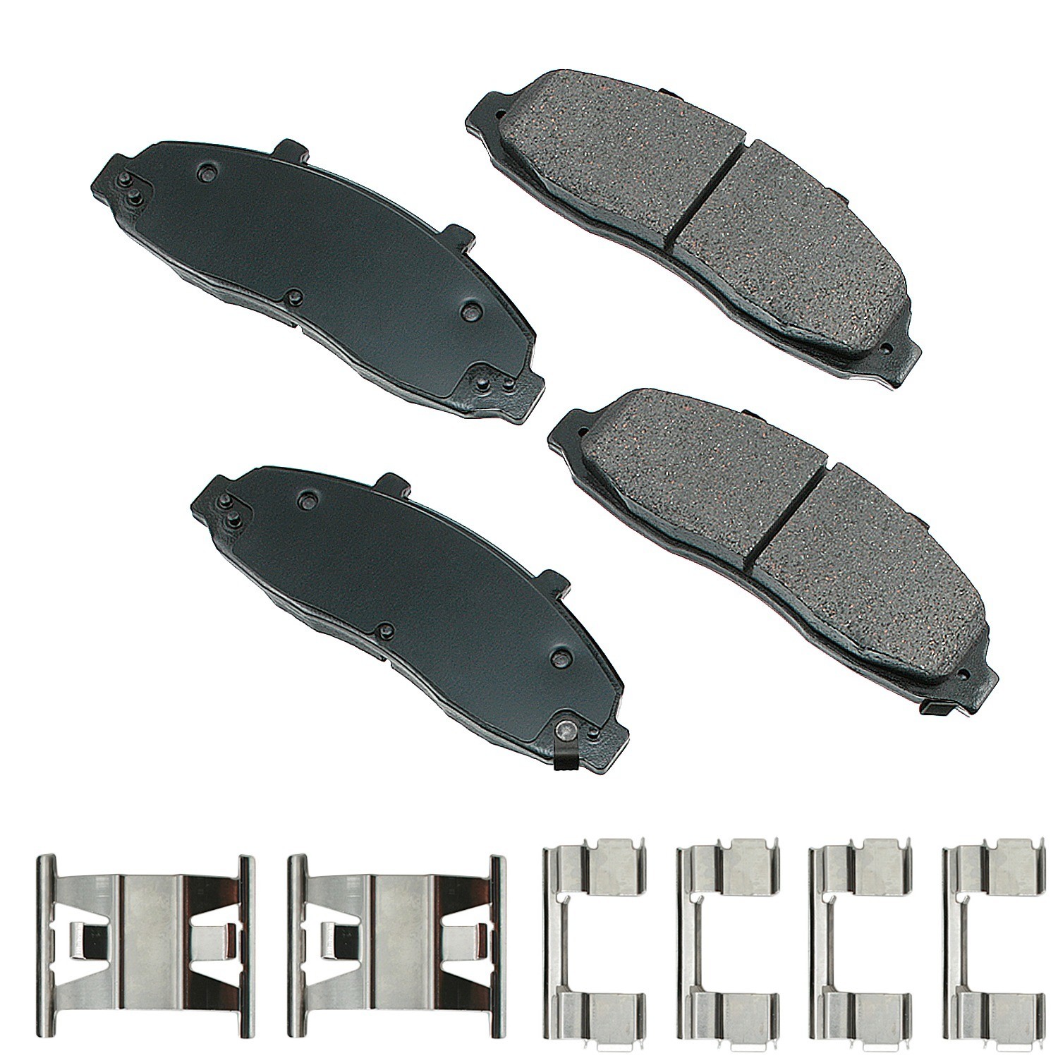 Akebono ProACT Ultra Premium Ceramic Disc Brake Pad Kit