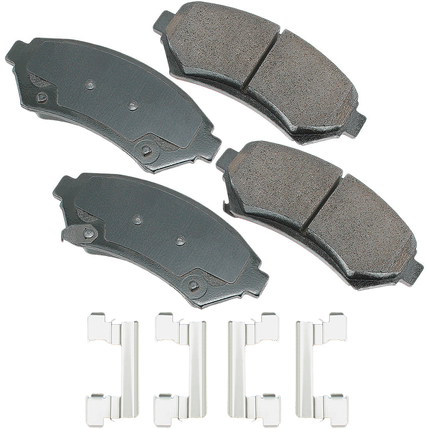 Akebono ProACT Ultra Premium Ceramic Disc Brake Pad Kit