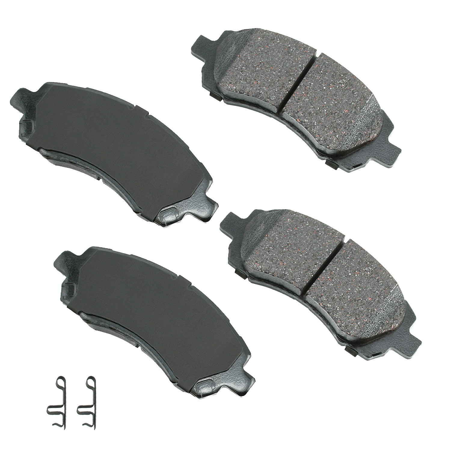 Akebono ProACT Ultra Premium Ceramic Disc Brake Pad Kit
