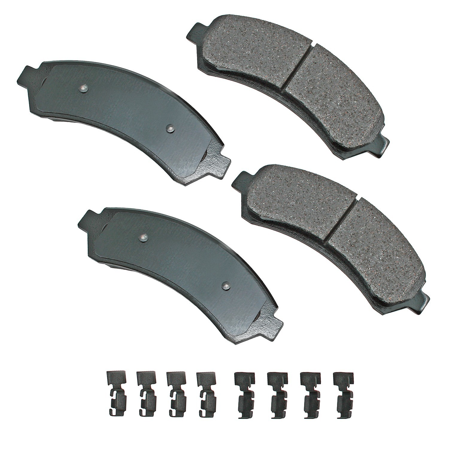 Akebono ProACT Ultra Premium Ceramic Disc Brake Pad Kit