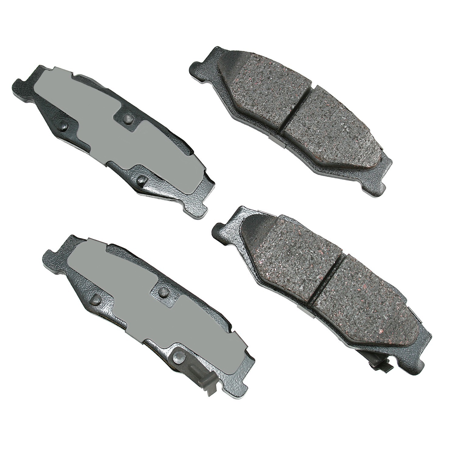 Akebono ProACT Ultra Premium Ceramic Disc Brake Pad Kit