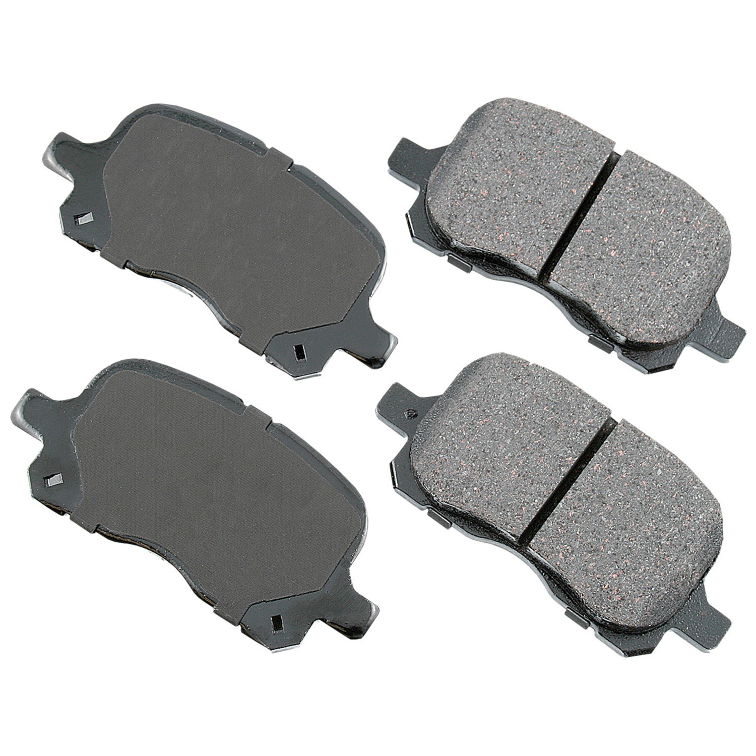 Akebono ProACT Ultra Premium Ceramic Disc Brake Pad Kit