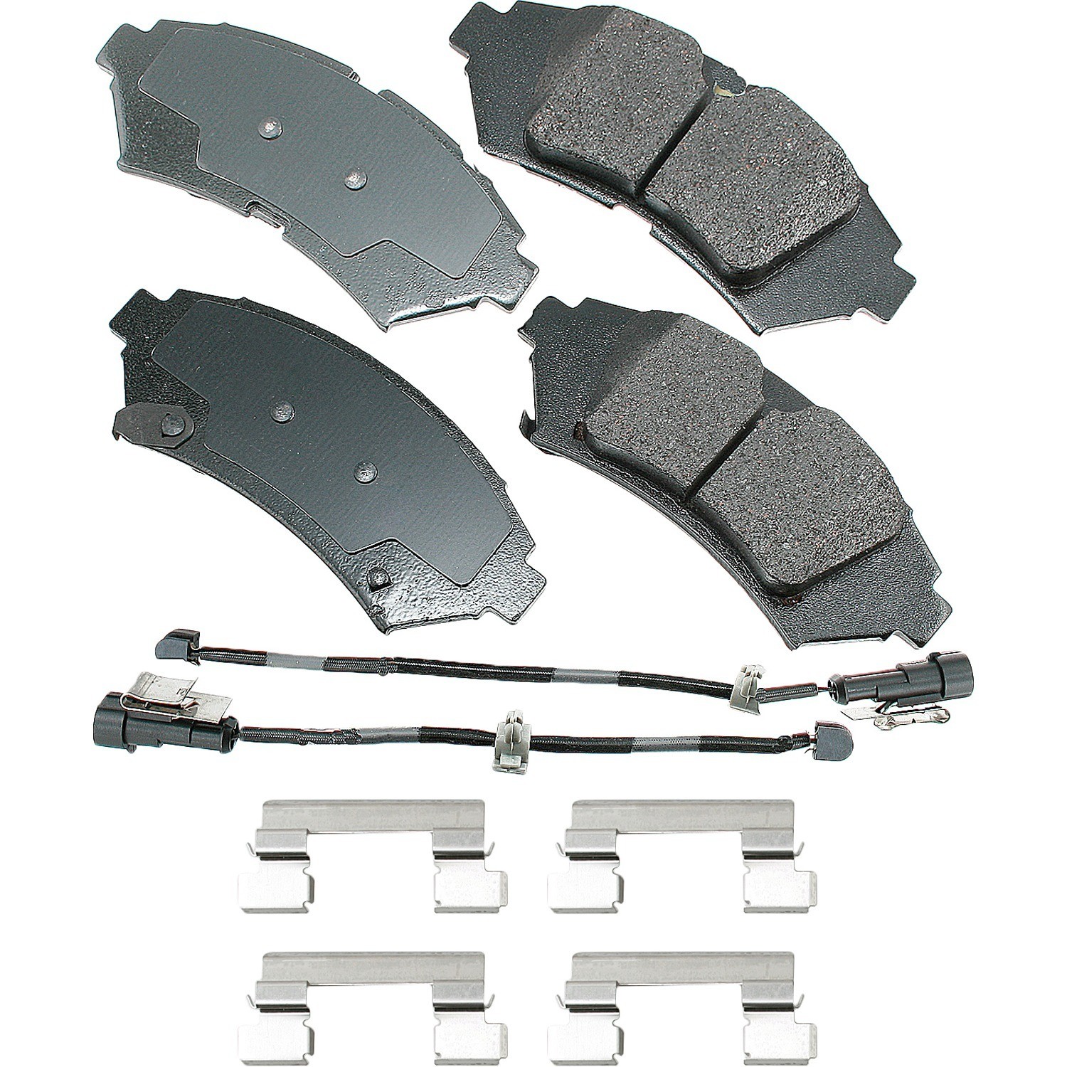 Akebono ProACT Ultra Premium Ceramic Disc Brake Pad Kit
