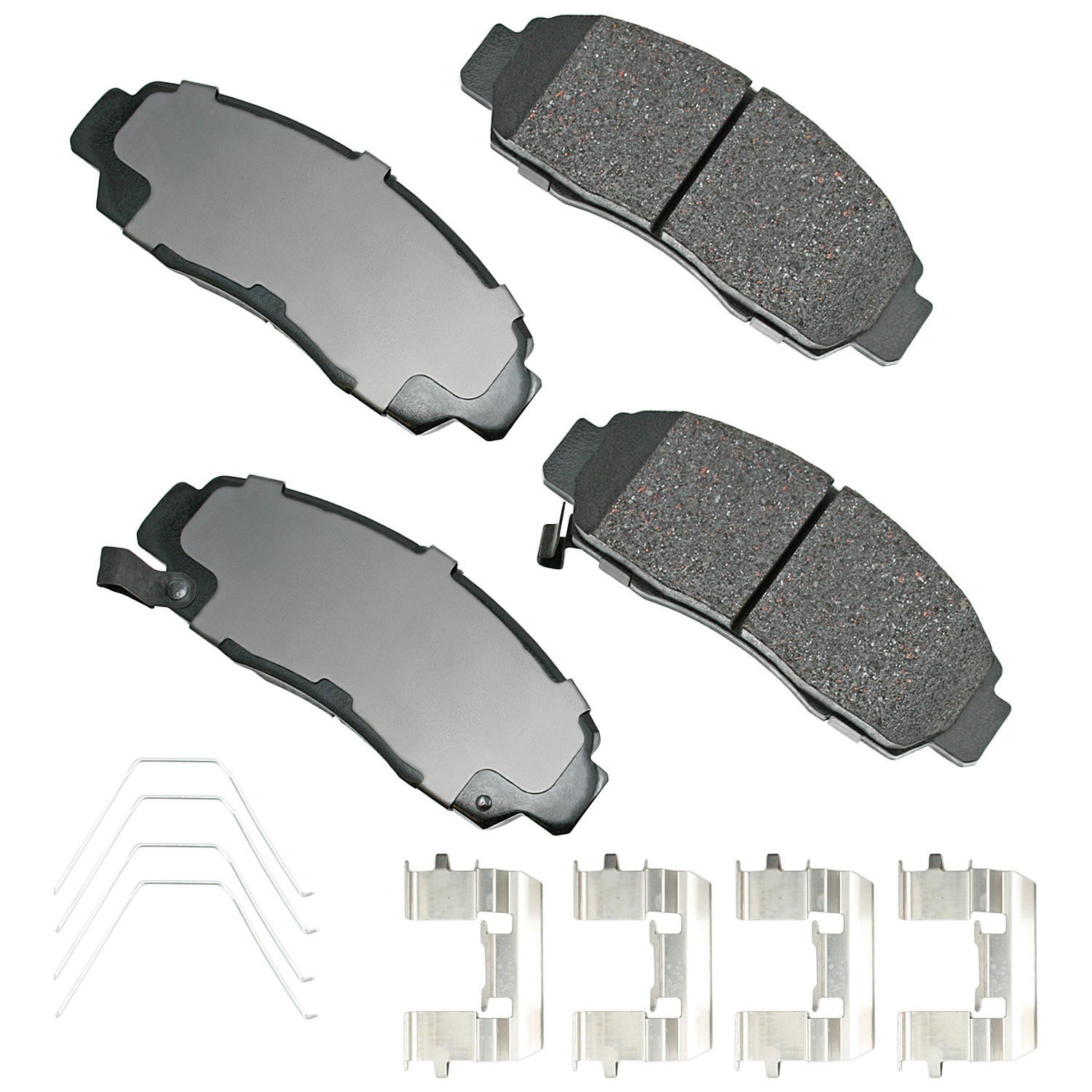 Akebono ProACT Ultra Premium Ceramic Disc Brake Pad Kit