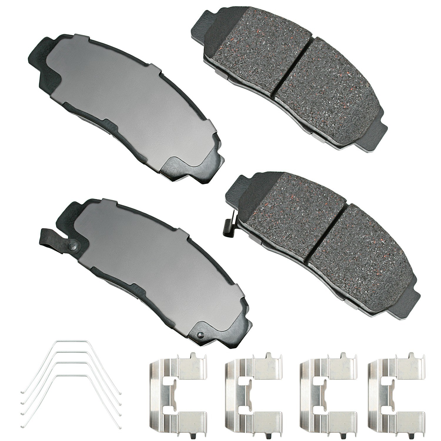 Akebono ProACT Ultra Premium Ceramic Disc Brake Pad Kit