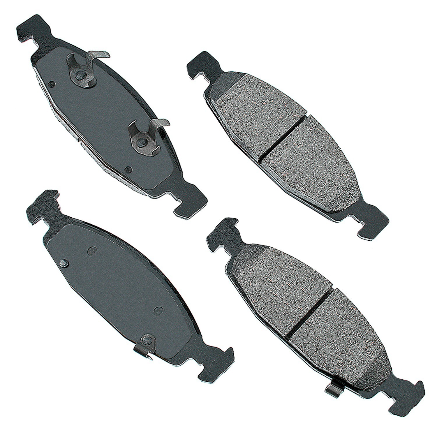 Akebono ProACT Ultra Premium Ceramic Disc Brake Pad Kit