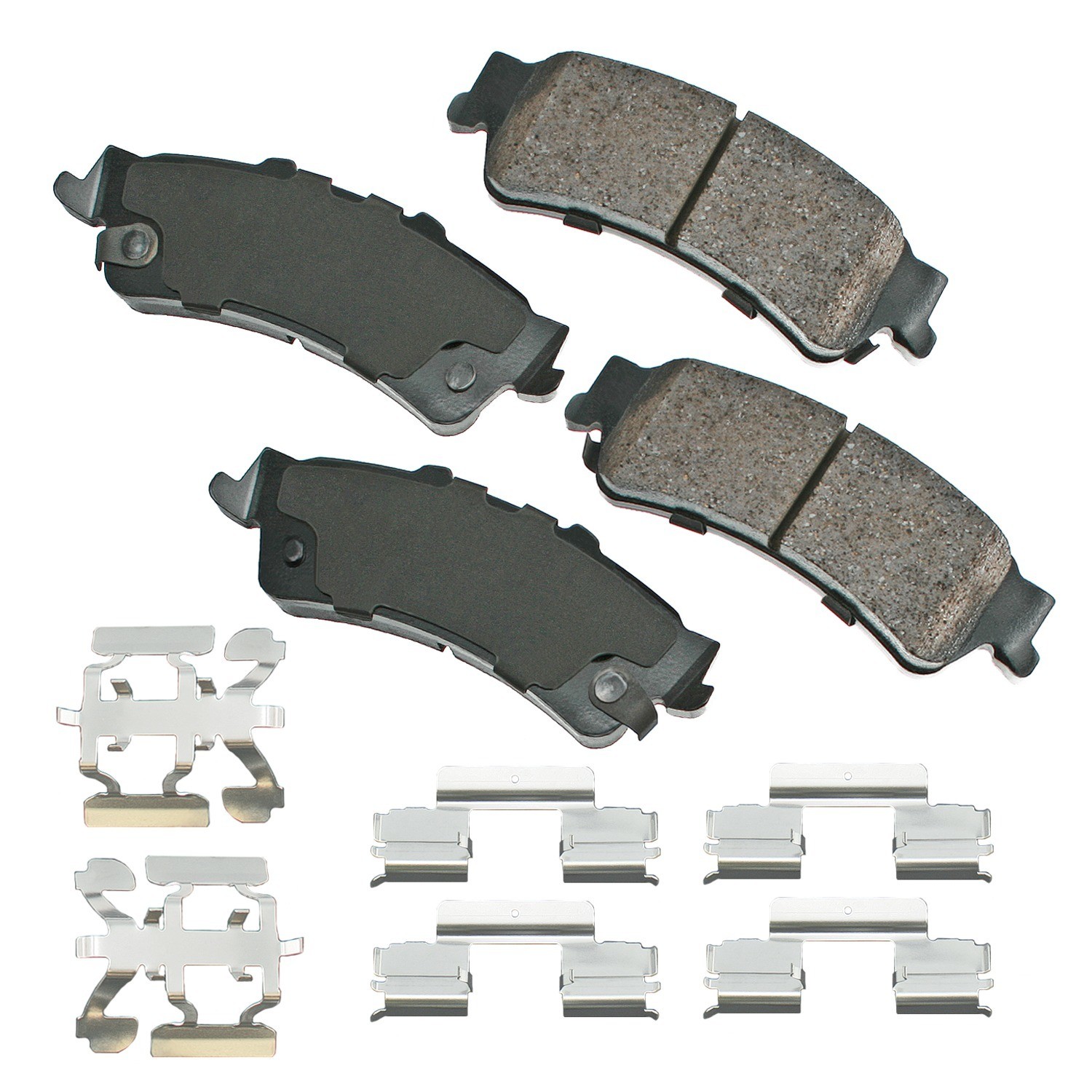 Akebono ProACT Ultra Premium Ceramic Disc Brake Pad Kit