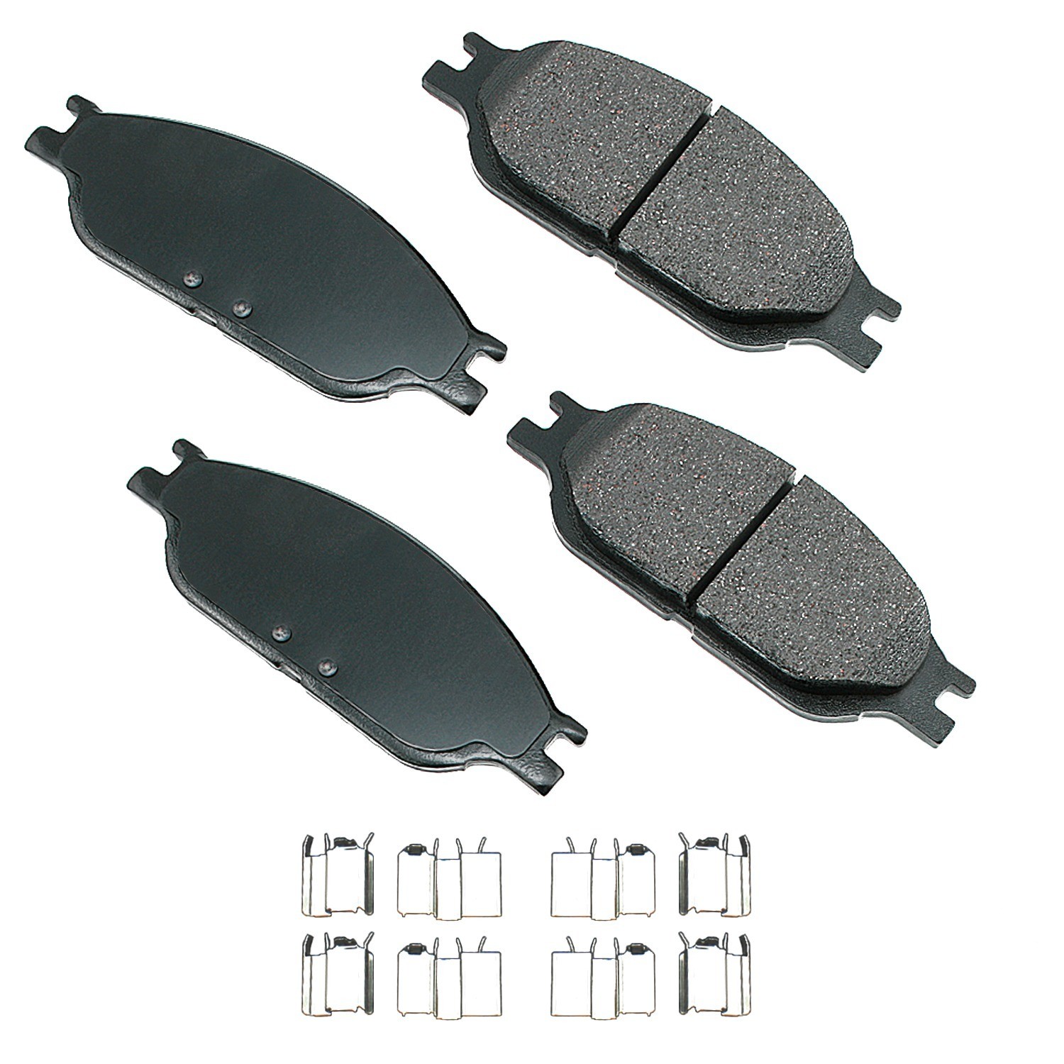 Akebono ProACT Ultra Premium Ceramic Disc Brake Pad Kit