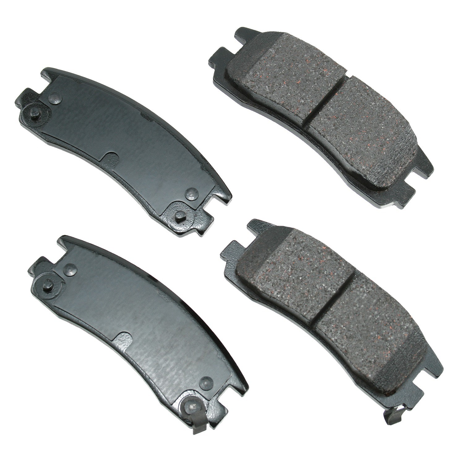 Akebono ProACT Ultra Premium Ceramic Disc Brake Pad Kit