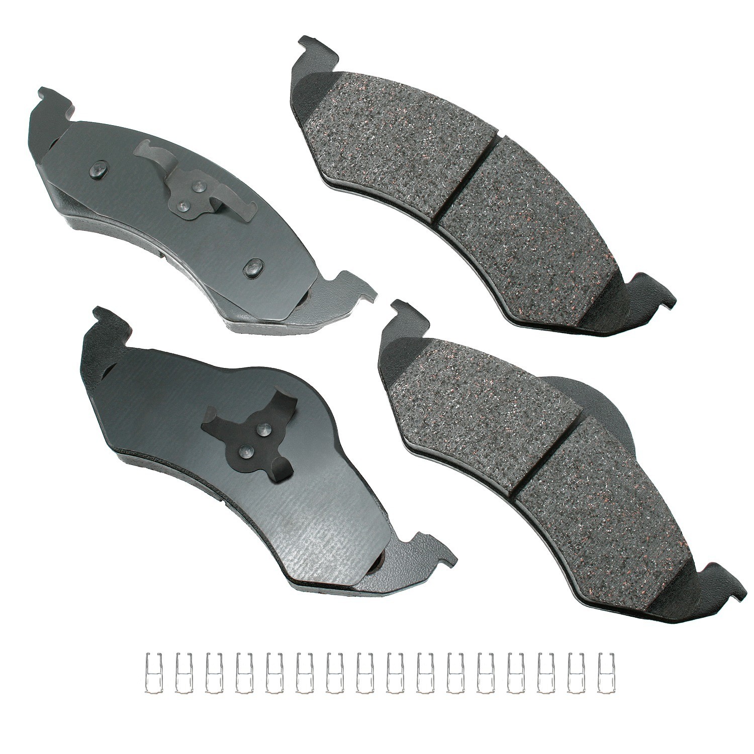 Akebono ProACT Ultra Premium Ceramic Disc Brake Pad Kit