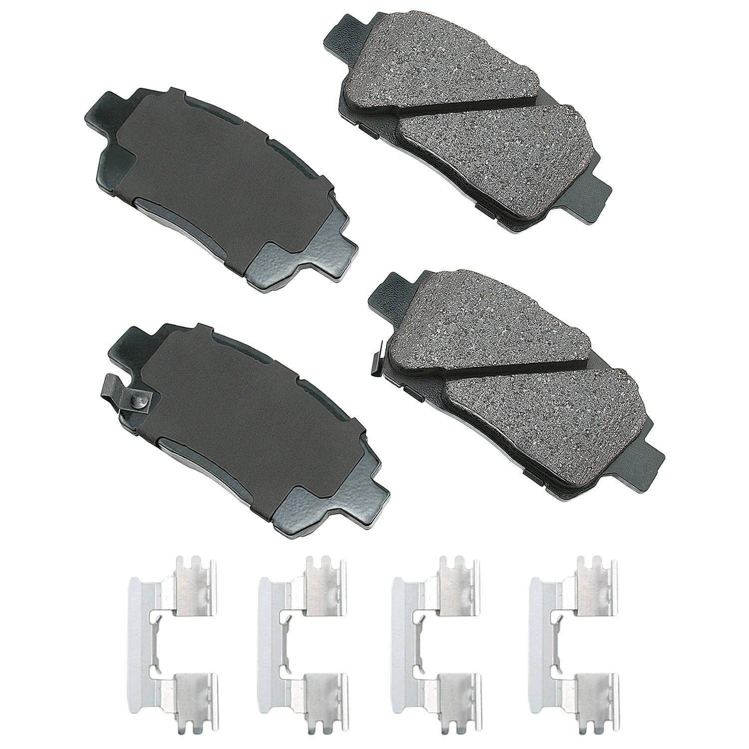 Akebono ProACT Ultra Premium Ceramic Disc Brake Pad Kit