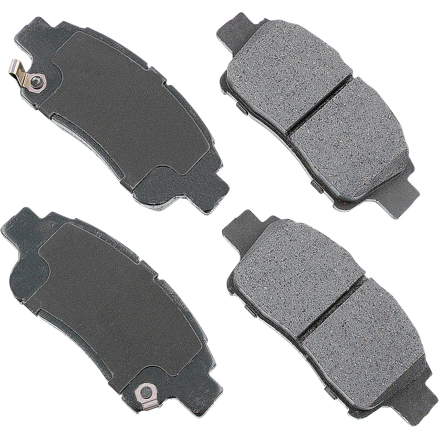 Akebono ProACT Ultra Premium Ceramic Disc Brake Pad Kit