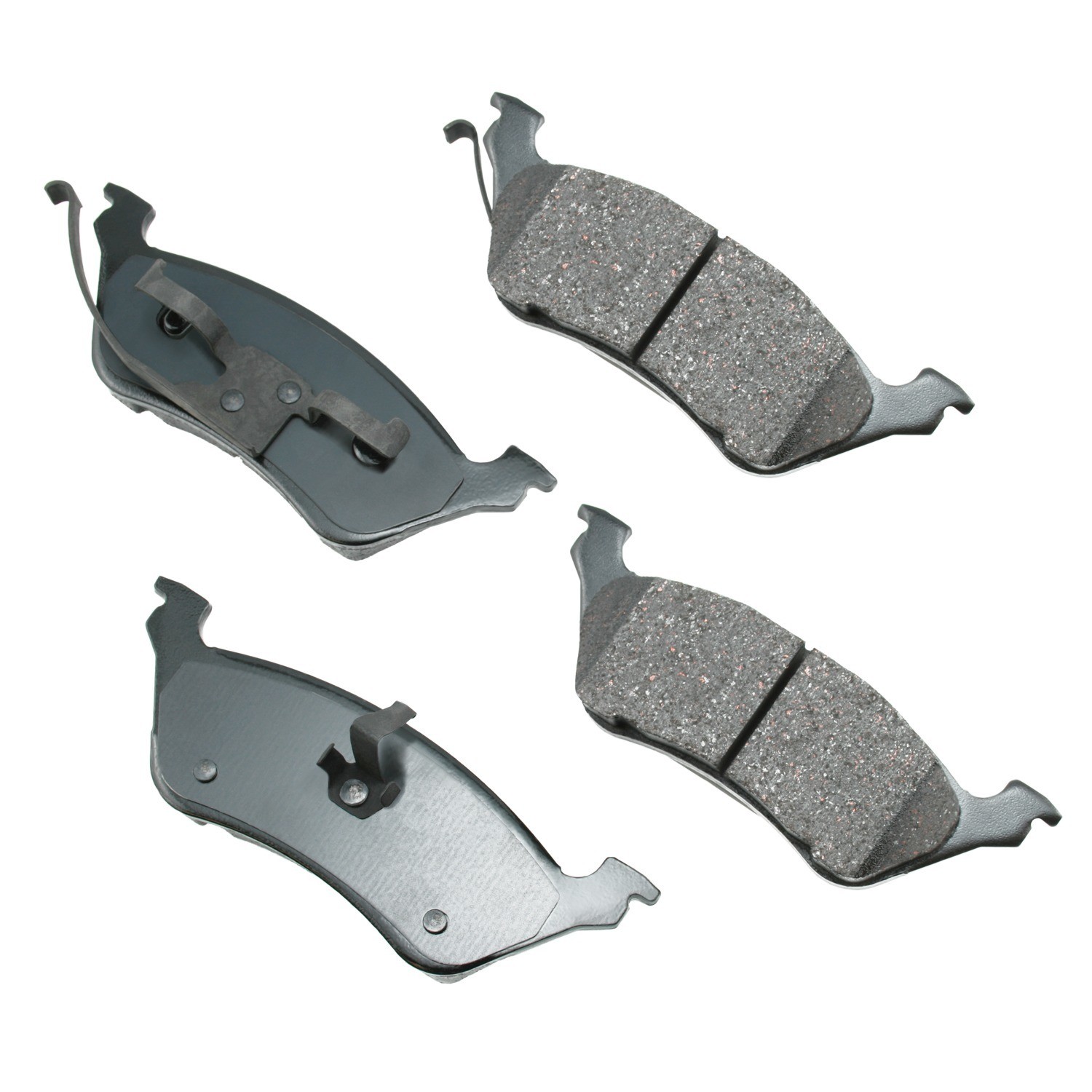 Akebono ProACT Ultra Premium Ceramic Disc Brake Pad Kit