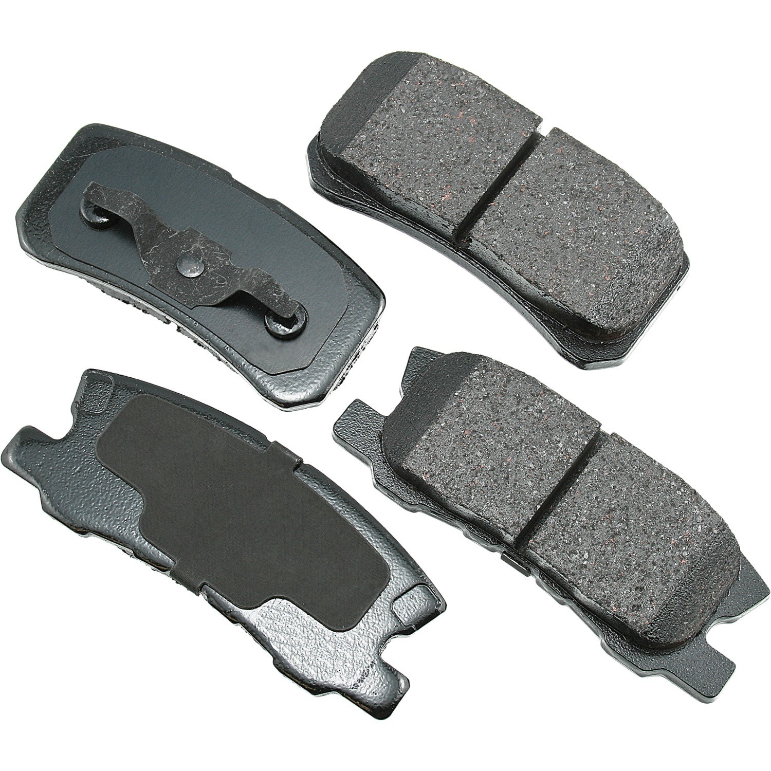 Akebono ProACT Ultra Premium Ceramic Disc Brake Pad Kit