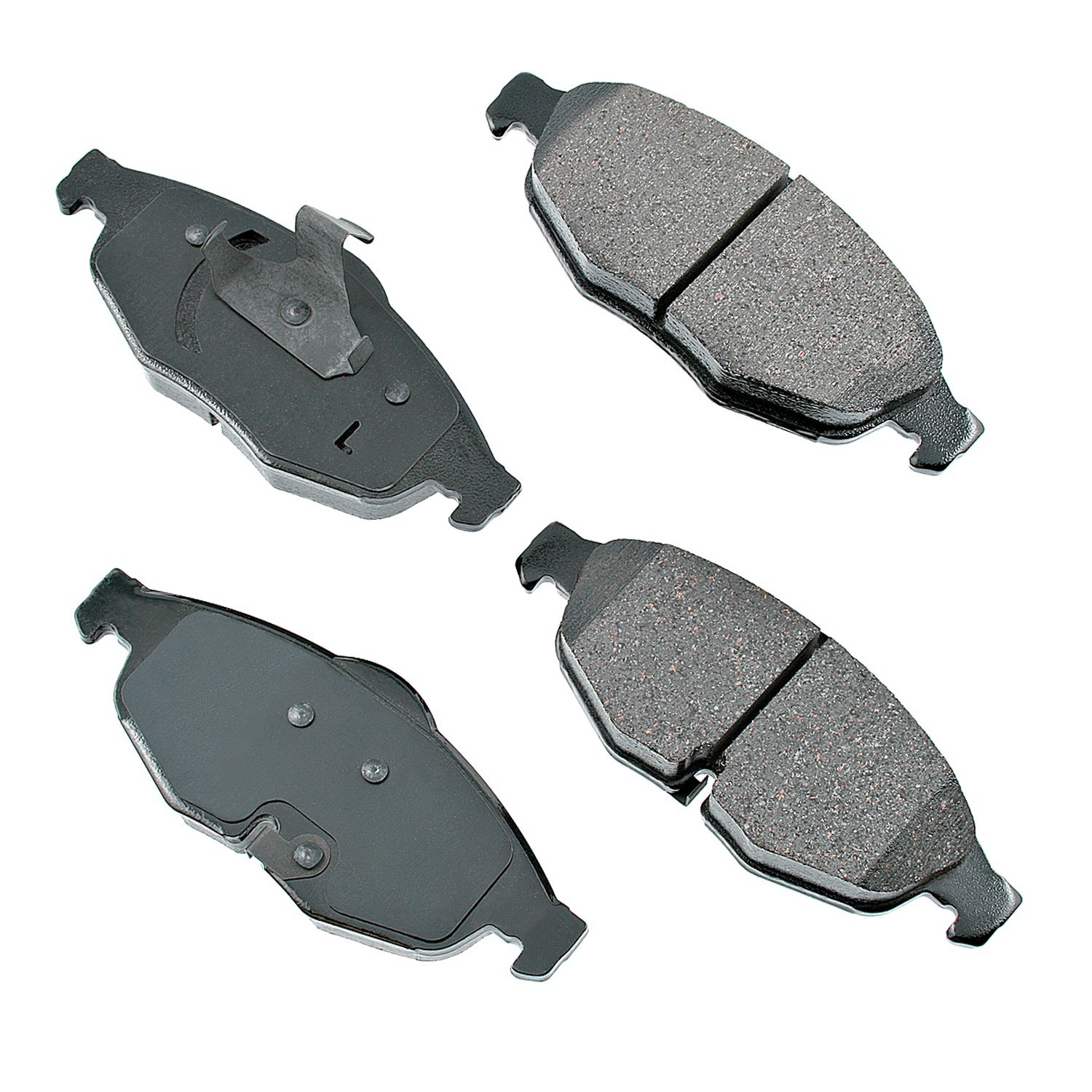 Akebono ProACT Ultra Premium Ceramic Disc Brake Pad Kit