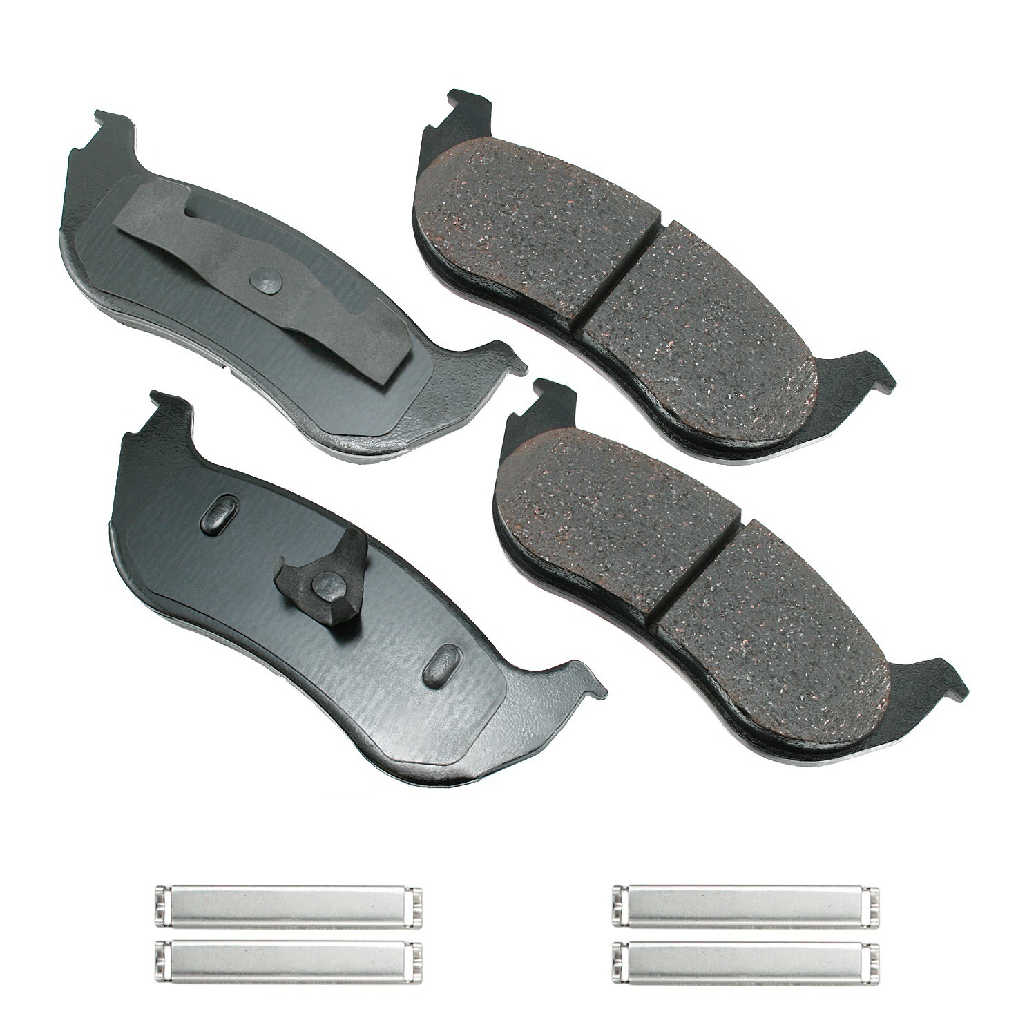 Akebono ProACT Ultra Premium Ceramic Disc Brake Pad Kit