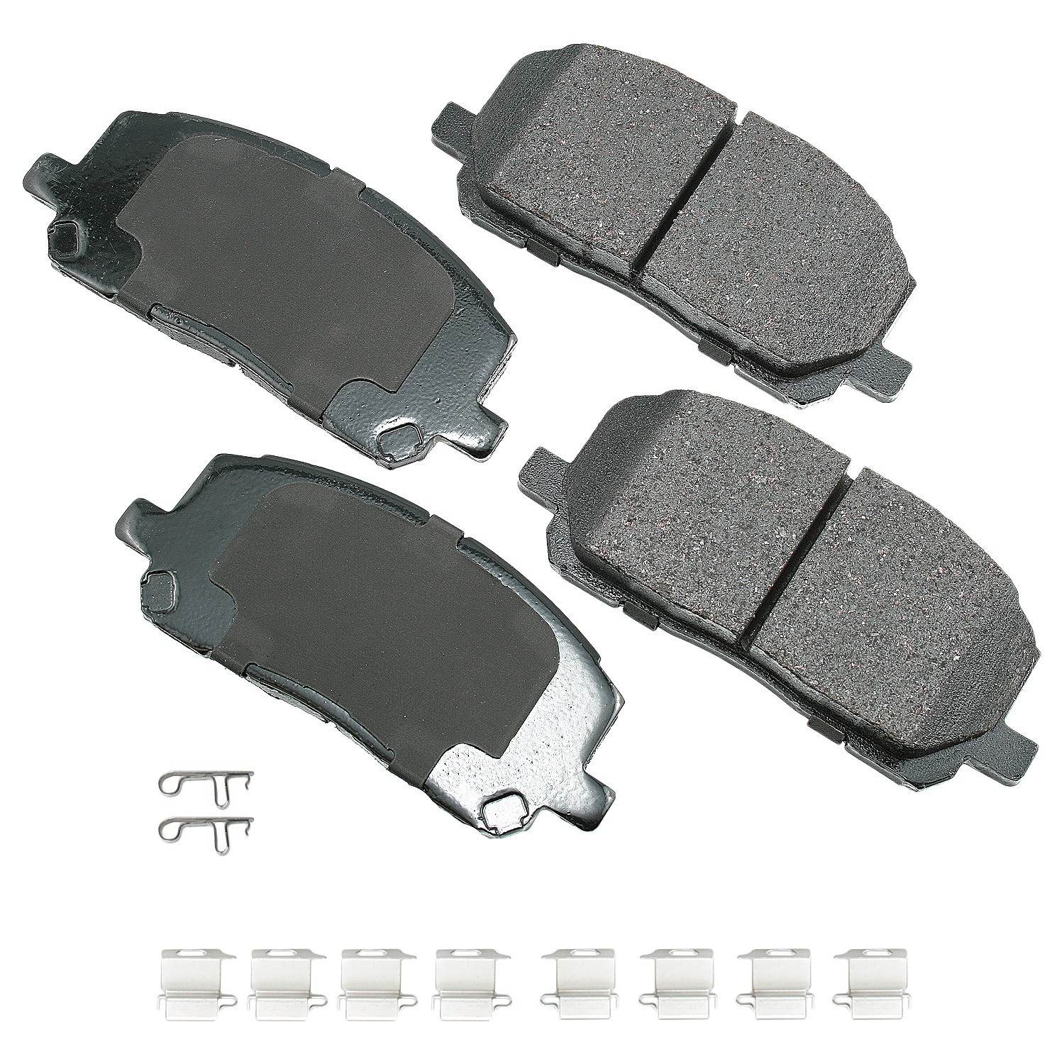 Akebono ProACT Ultra Premium Ceramic Disc Brake Pad Kit