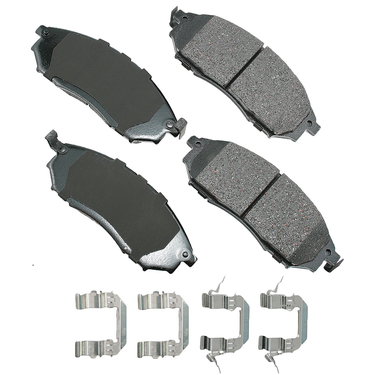 Akebono ProACT Ultra Premium Ceramic Disc Brake Pad Kit