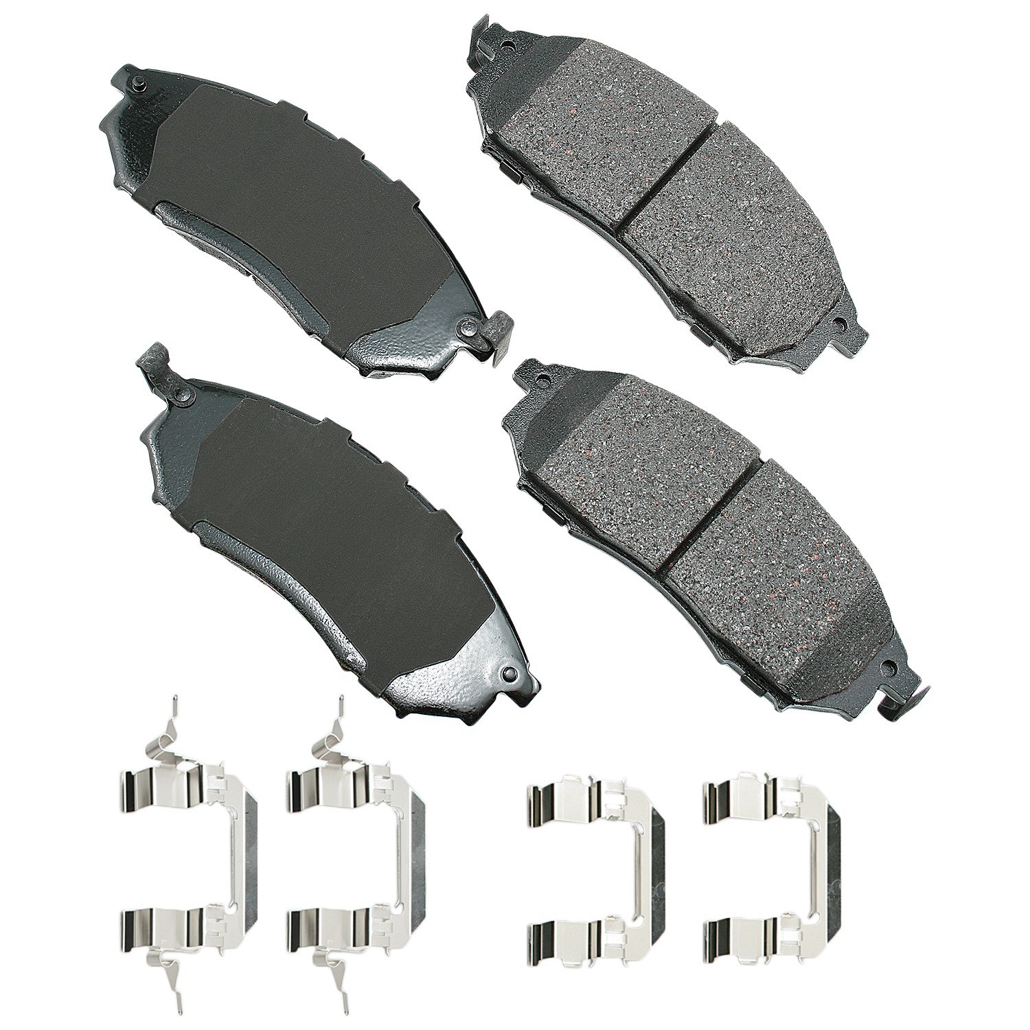 Akebono ProACT Ultra Premium Ceramic Disc Brake Pad Kit