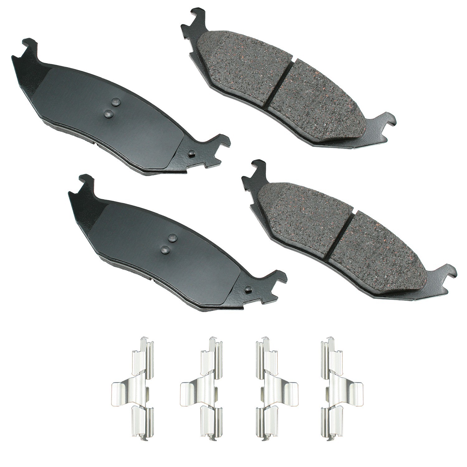Akebono ProACT Ultra Premium Ceramic Disc Brake Pad Kit