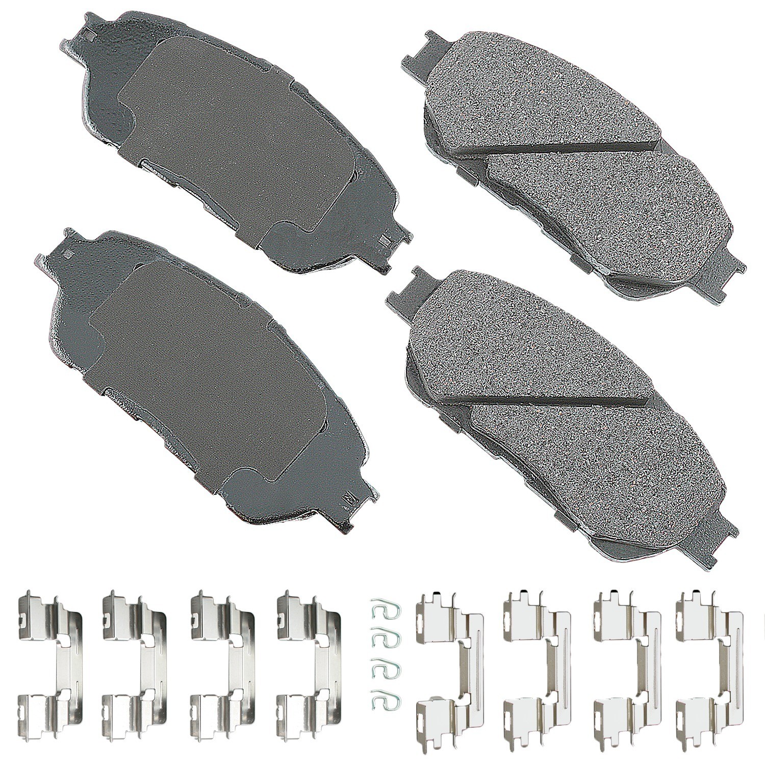 Akebono ProACT Ultra Premium Ceramic Disc Brake Pad Kit