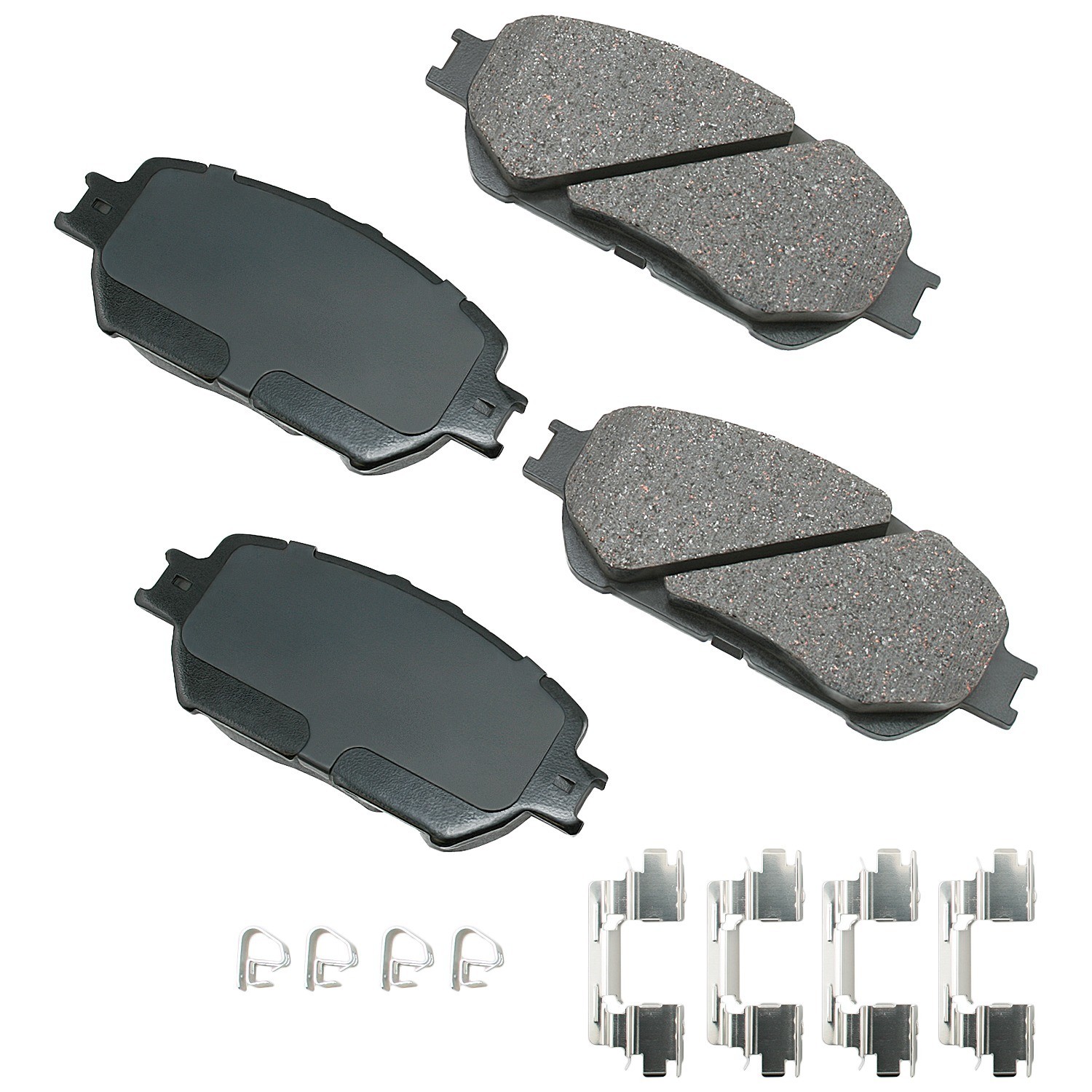 Akebono ProACT Ultra Premium Ceramic Disc Brake Pad Kit