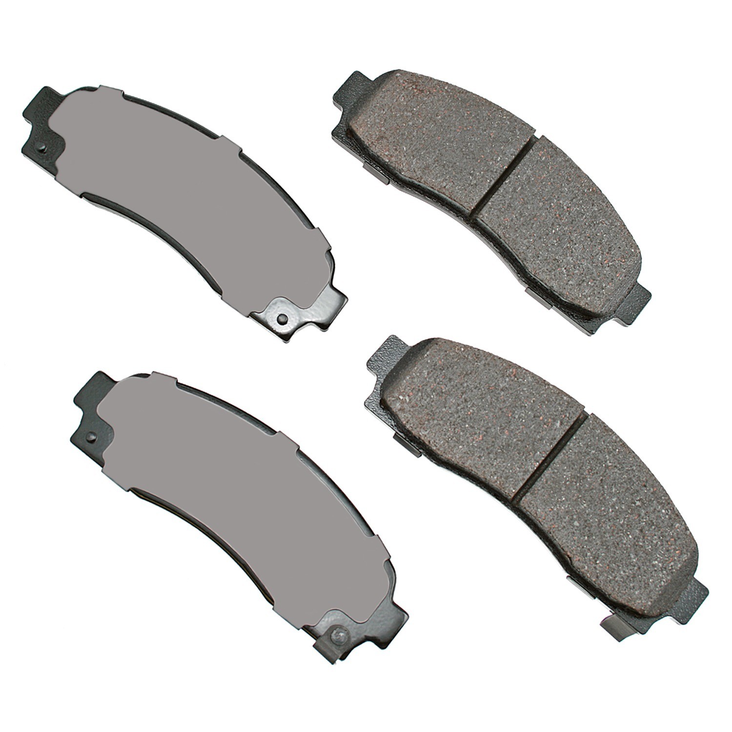 Akebono ProACT Ultra Premium Ceramic Disc Brake Pad Kit