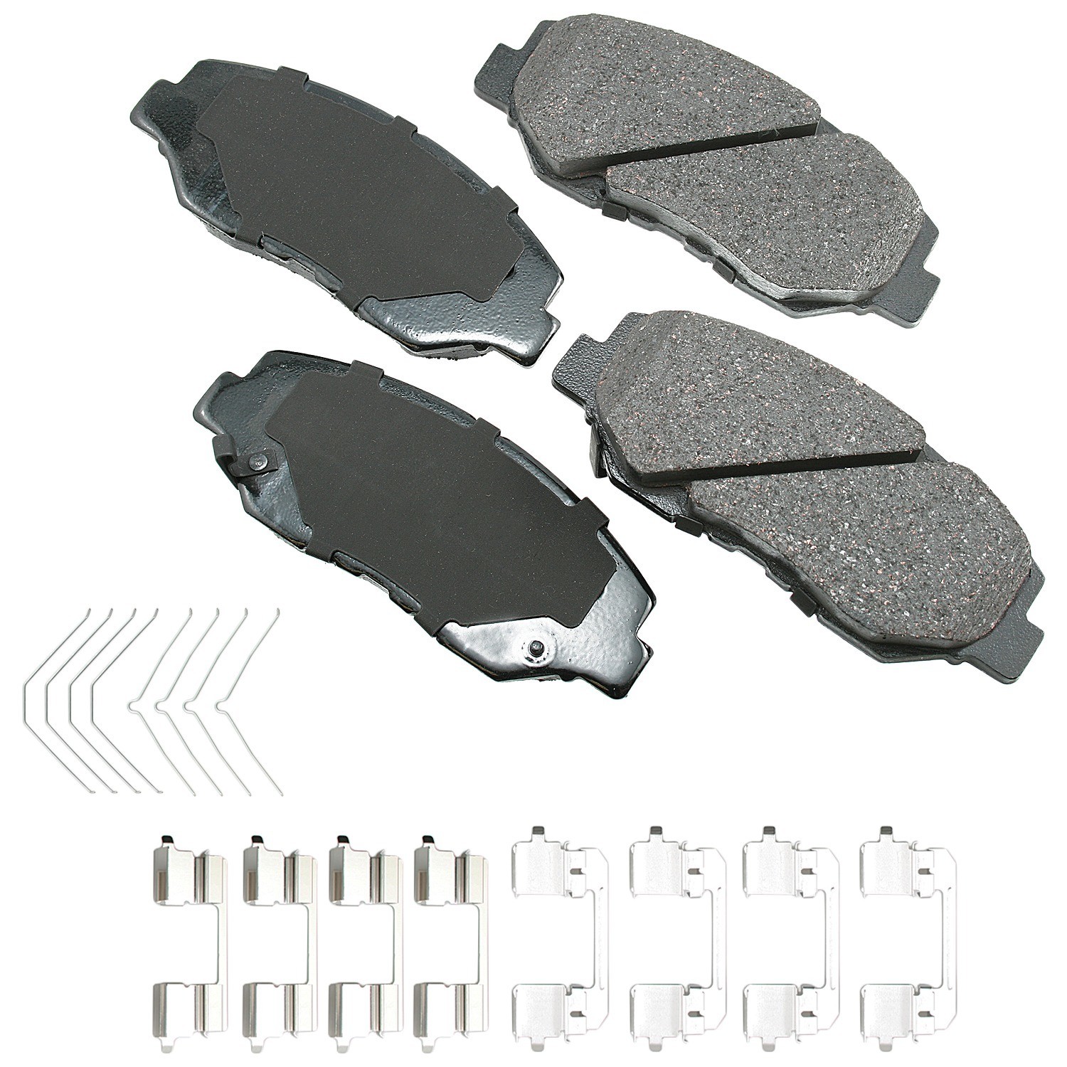 Akebono ProACT Ultra Premium Ceramic Disc Brake Pad Kit