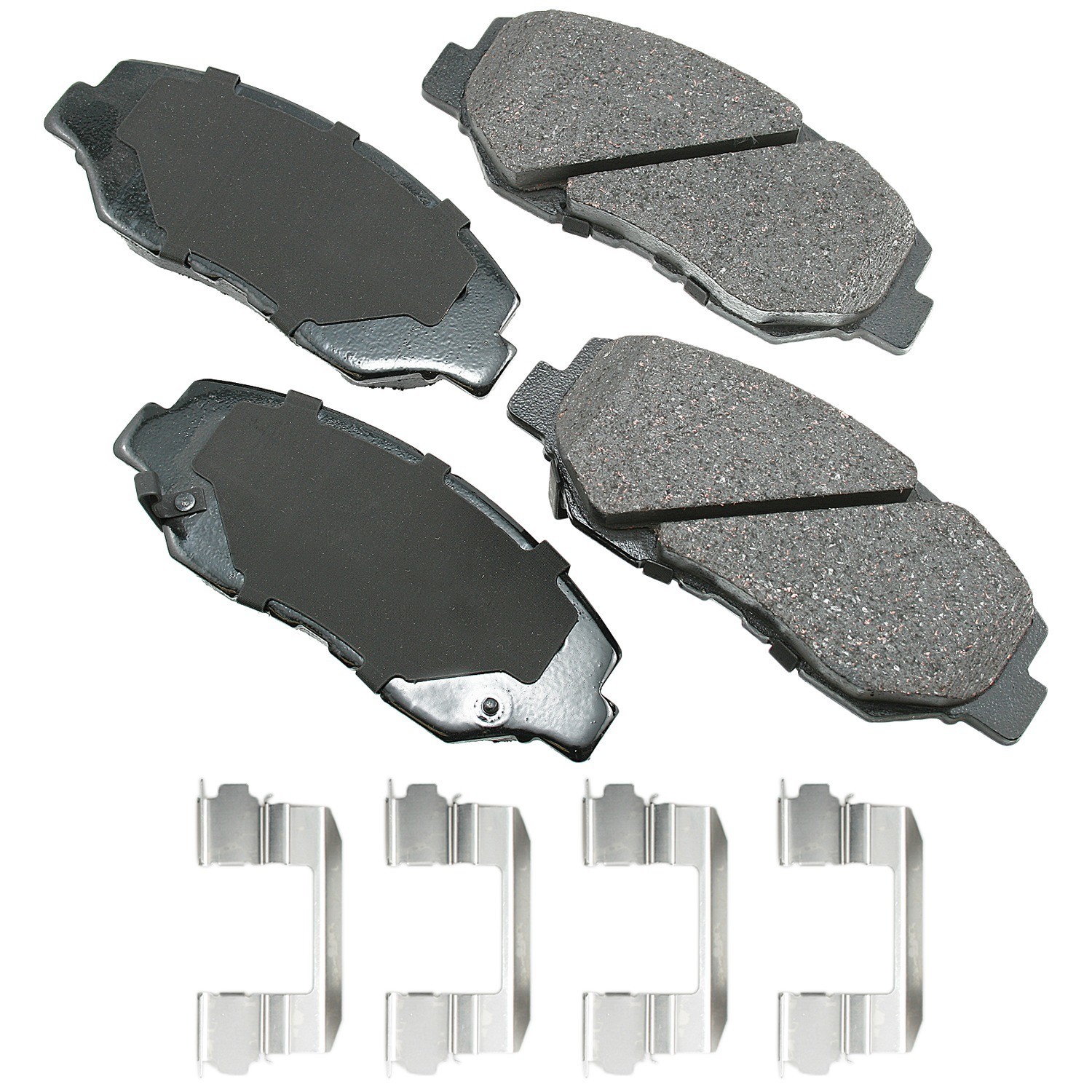 Akebono ProACT Ultra Premium Ceramic Disc Brake Pad Kit