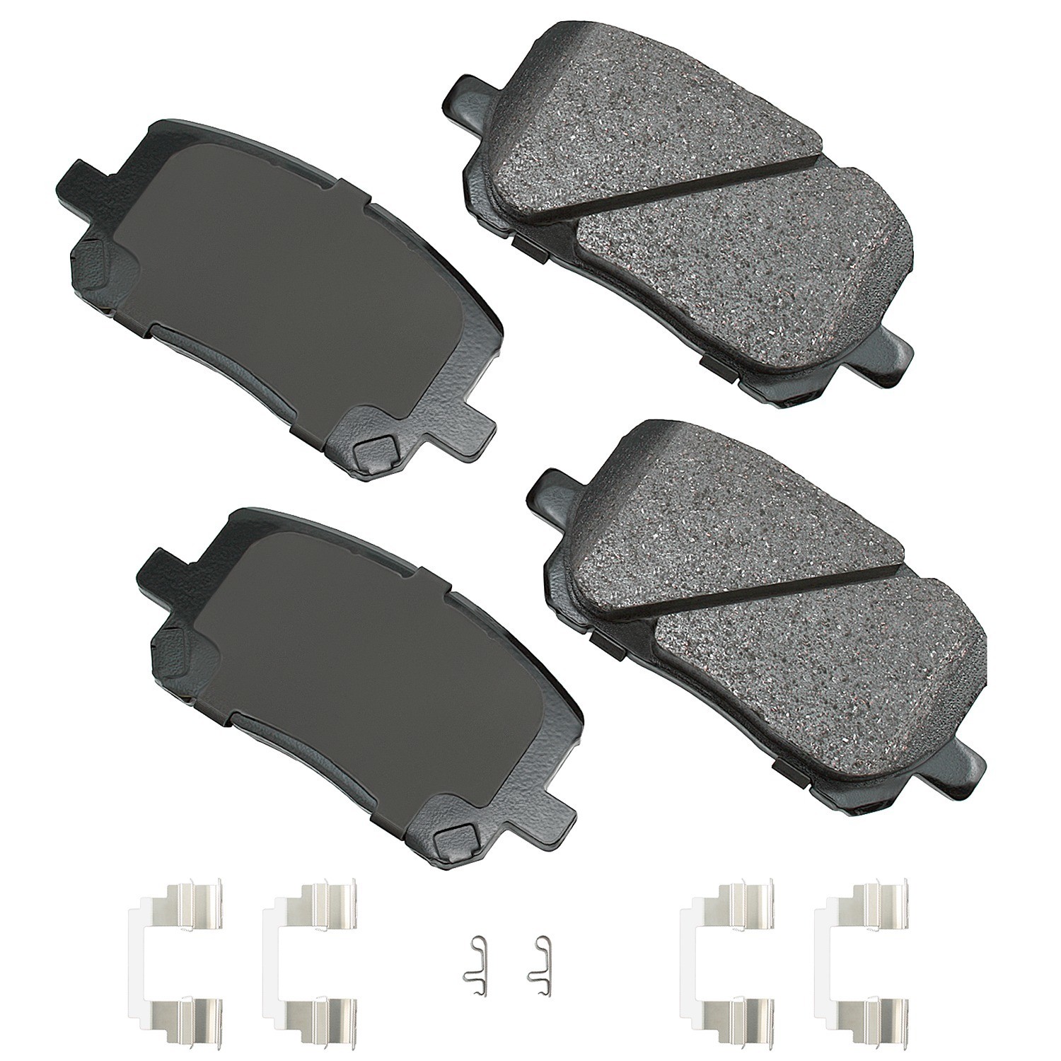 Akebono ProACT Ultra Premium Ceramic Disc Brake Pad Kit
