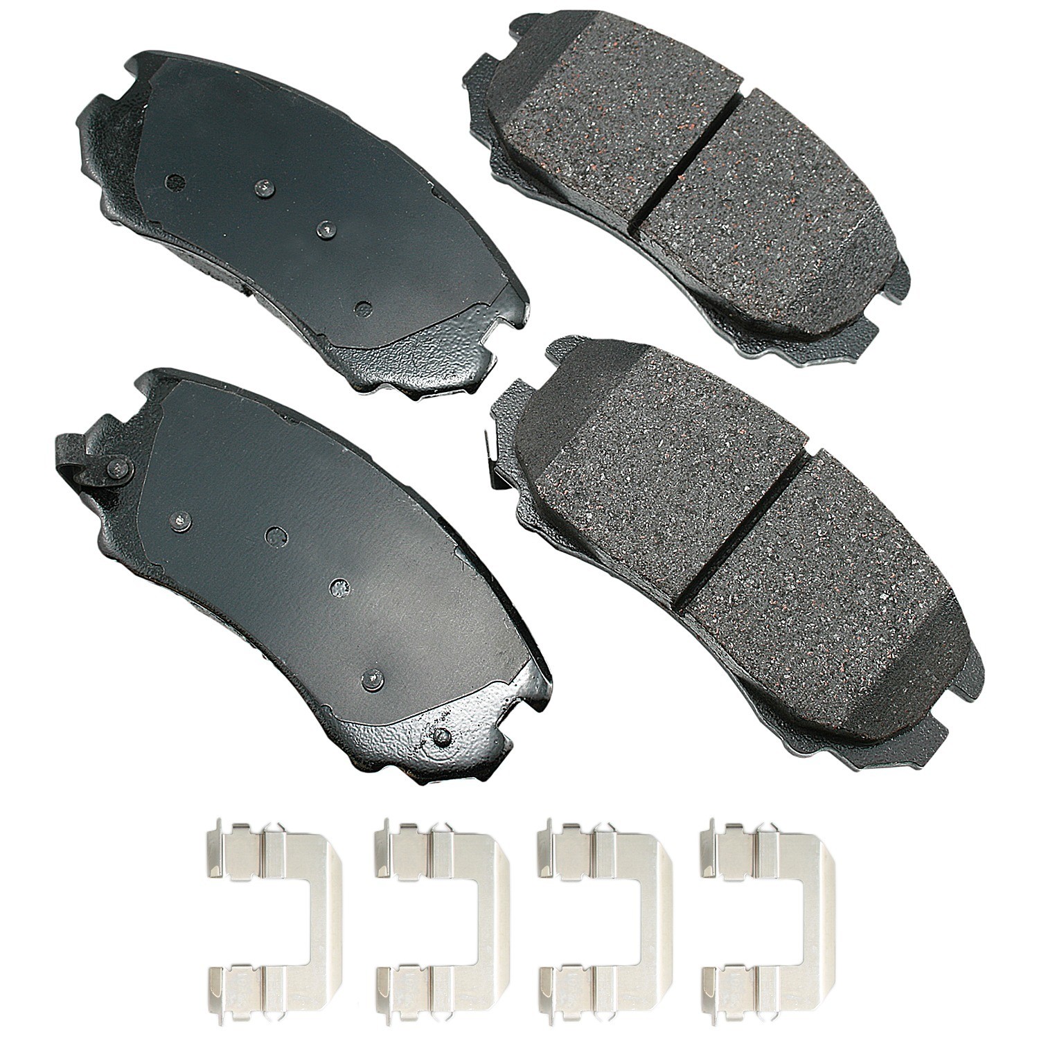 Akebono ProACT Ultra Premium Ceramic Disc Brake Pad Kit