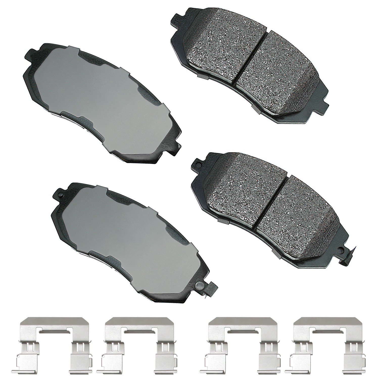 Akebono ProACT Ultra Premium Ceramic Disc Brake Pad Kit