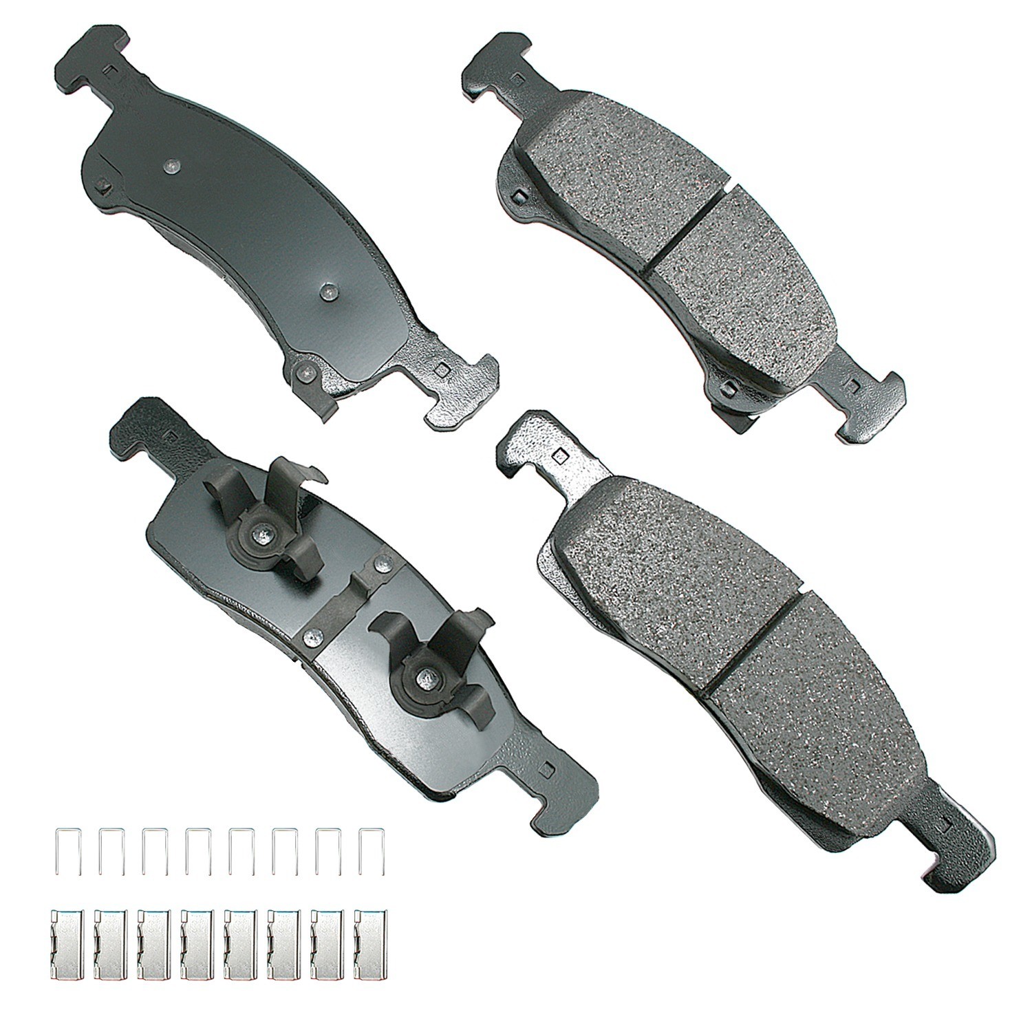 Akebono ProACT Ultra Premium Ceramic Disc Brake Pad Kit
